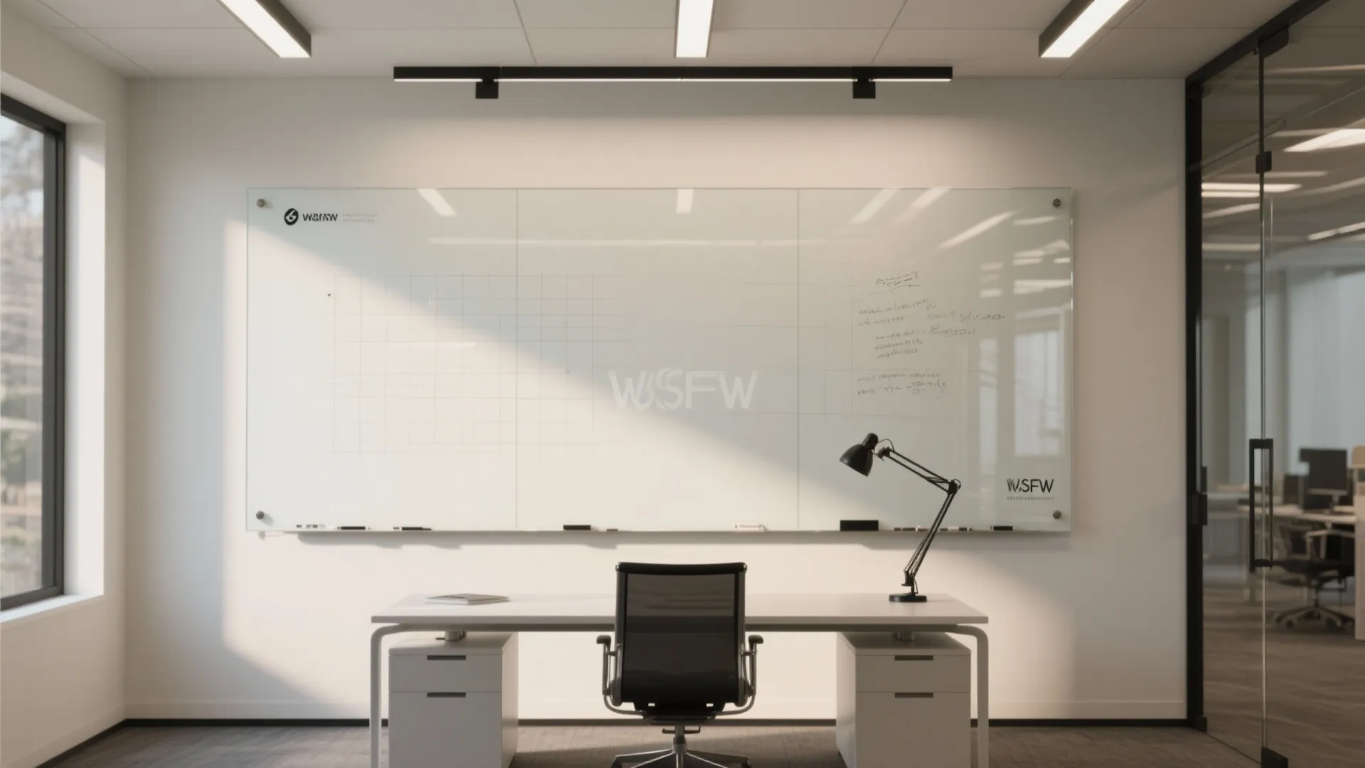 Writable Glass and Magnetic Display Wall