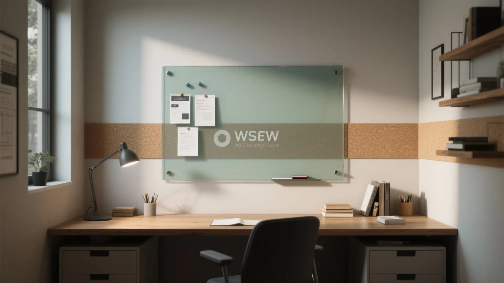 Writable Walls and Visual Capture That Don’t Create Clutter