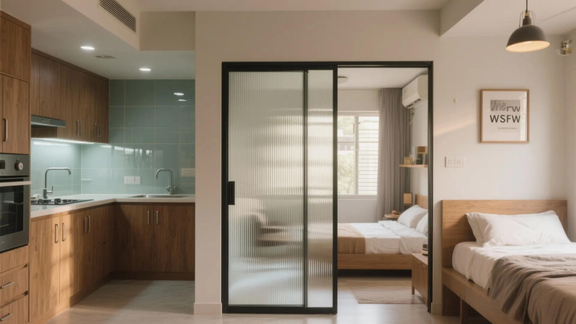 Glass elements for brighter, breezier rooms