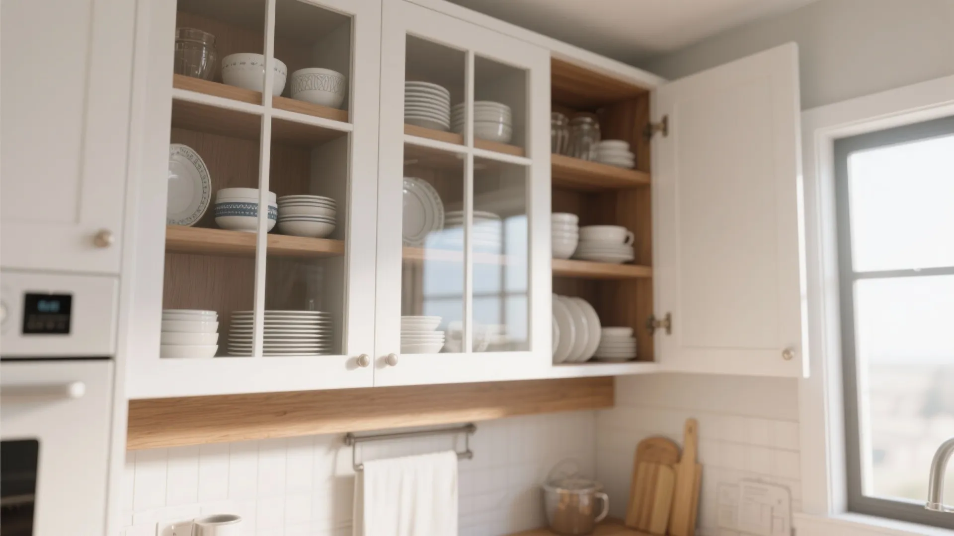 8. Glass Cabinet Doors