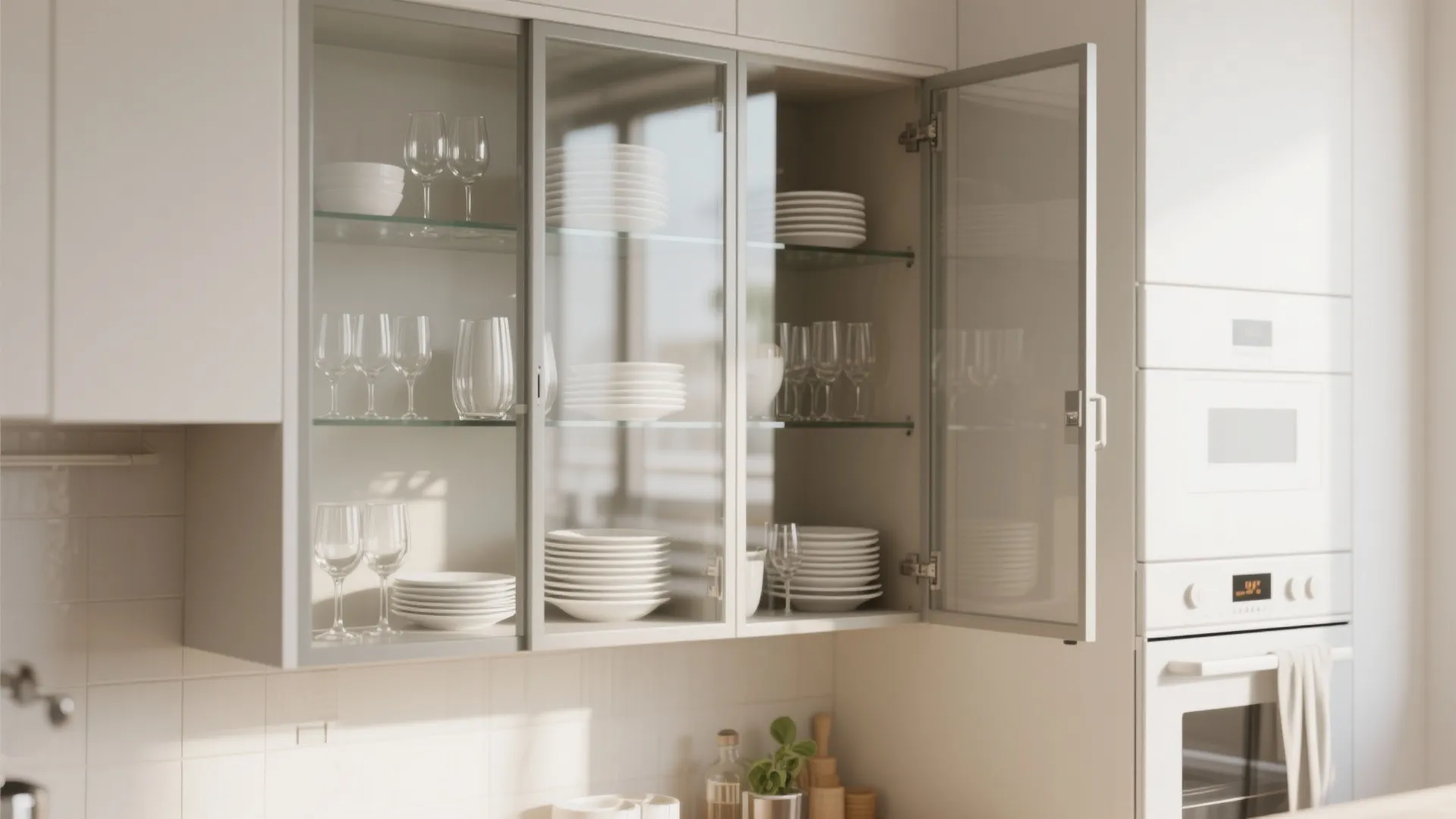 9. Glass Cabinet Doors