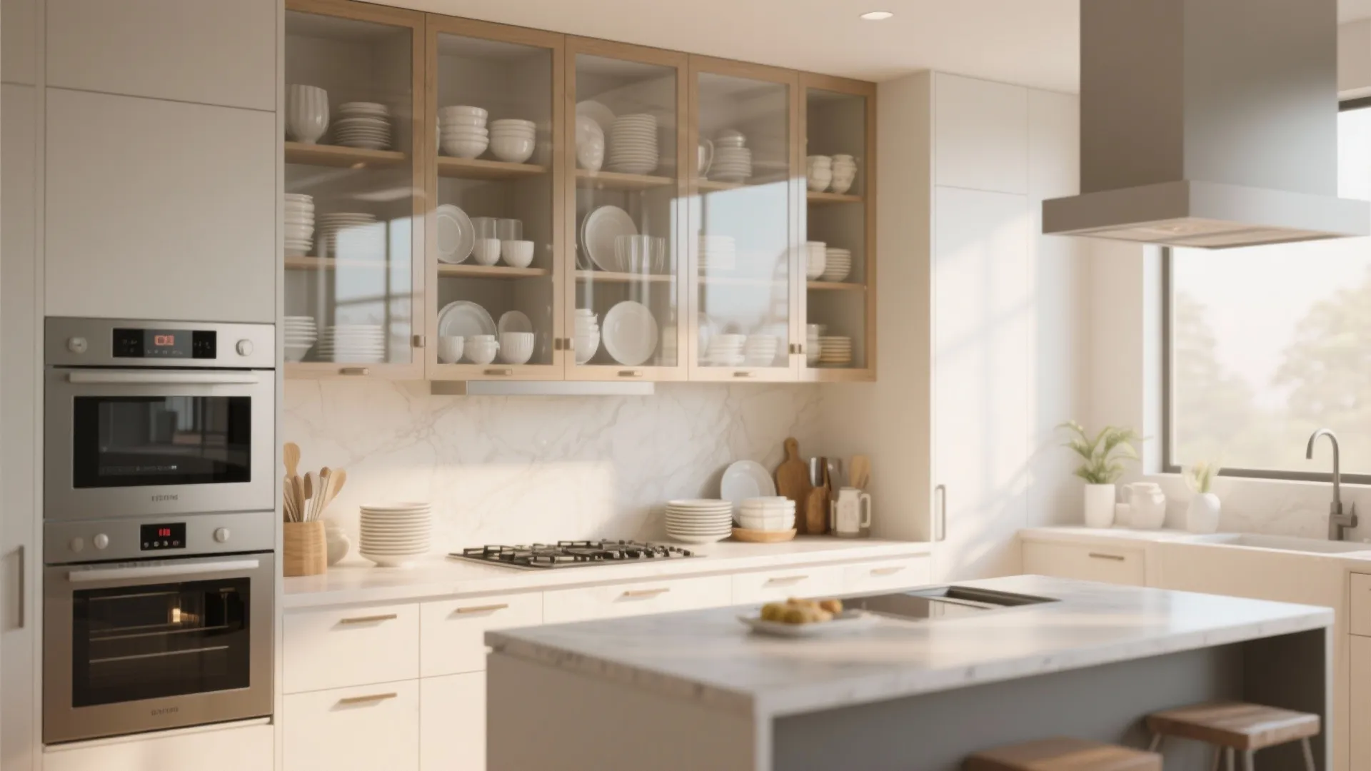 6. Glass Cabinet Doors