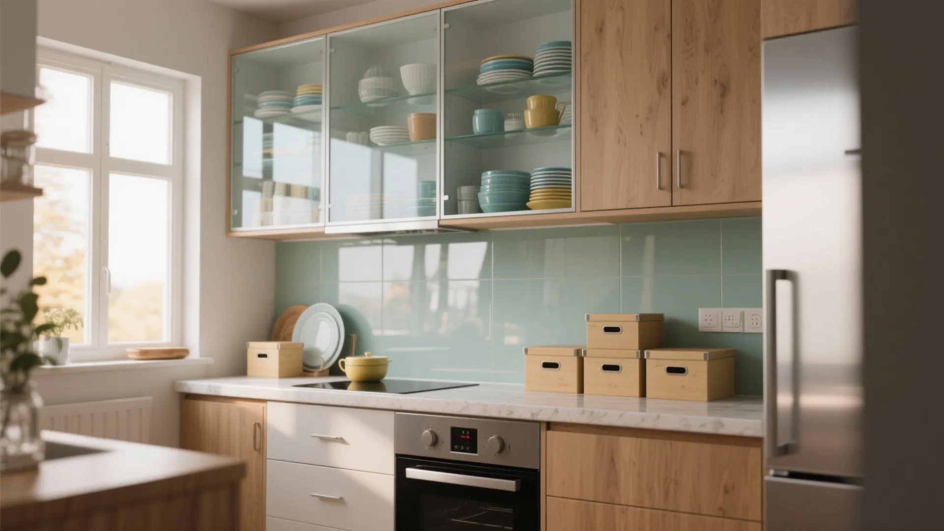 5 Glass Ideas for Kitchen Cabinet Doors: Creative, practical glass cabinet door ideas for small kitchens with budget tips