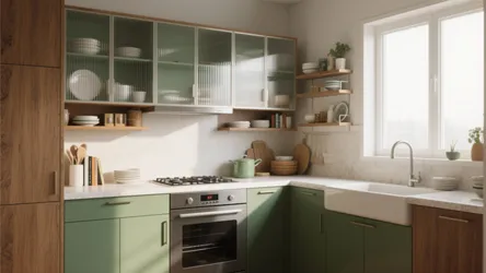 5 Glass Cabinet Door Ideas for Kitchen