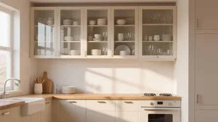 Glass Kitchen Cabinet Door Ideas — 5 Inspirations