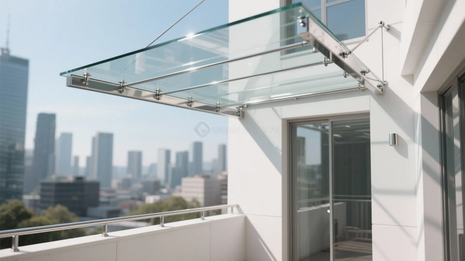 Bright Canopies: Laminated Glass or UV Polycarbonate