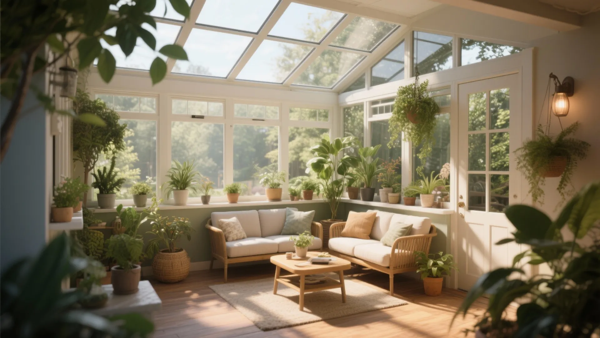 5. Glass Ceiling Panels