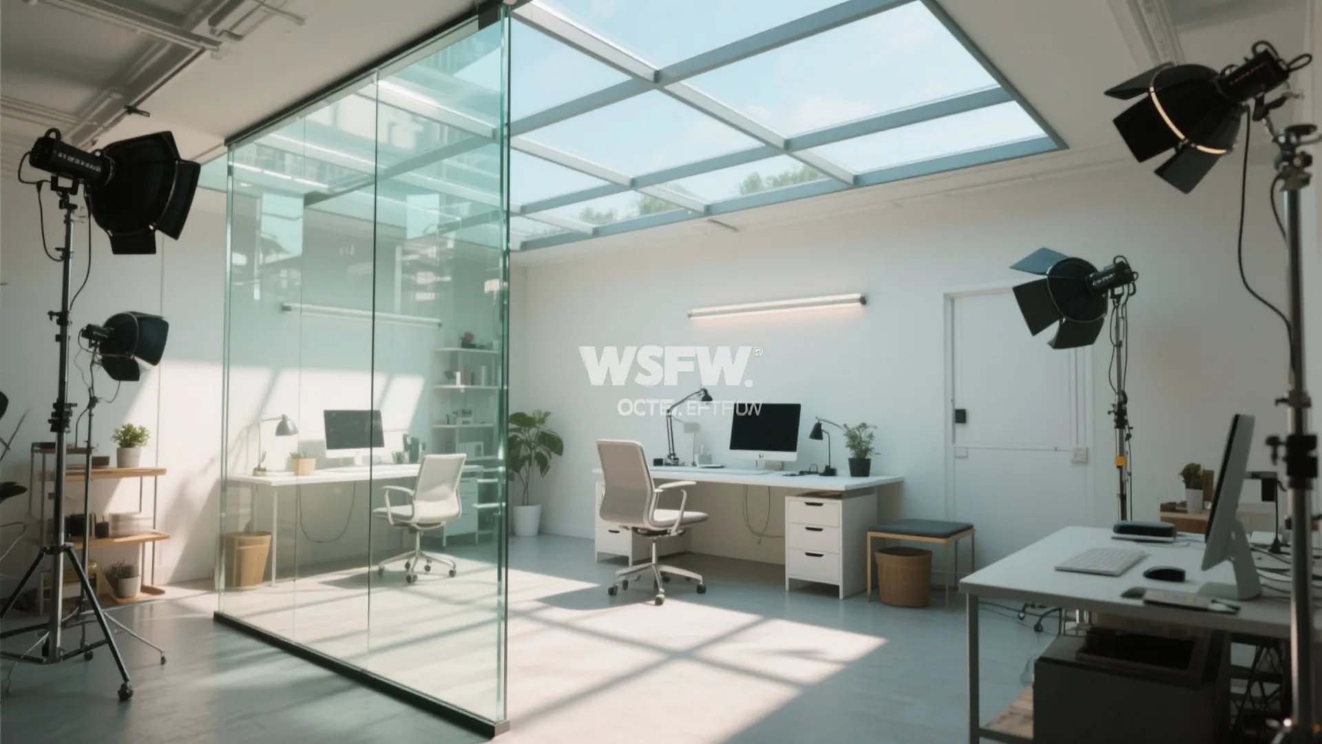 Glass Ceiling Panels for Extra Light