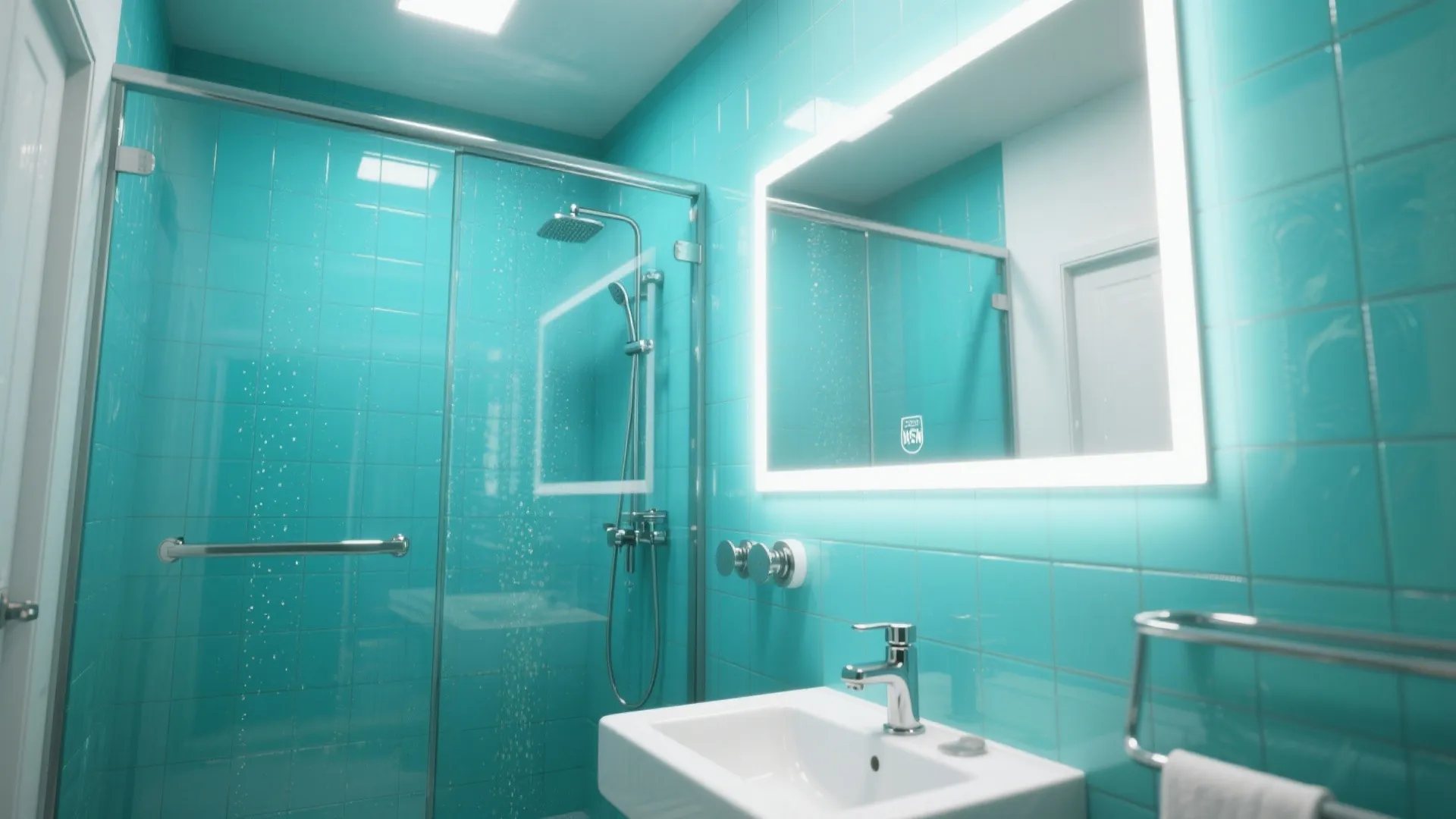 2. Glass and Chrome Reflections