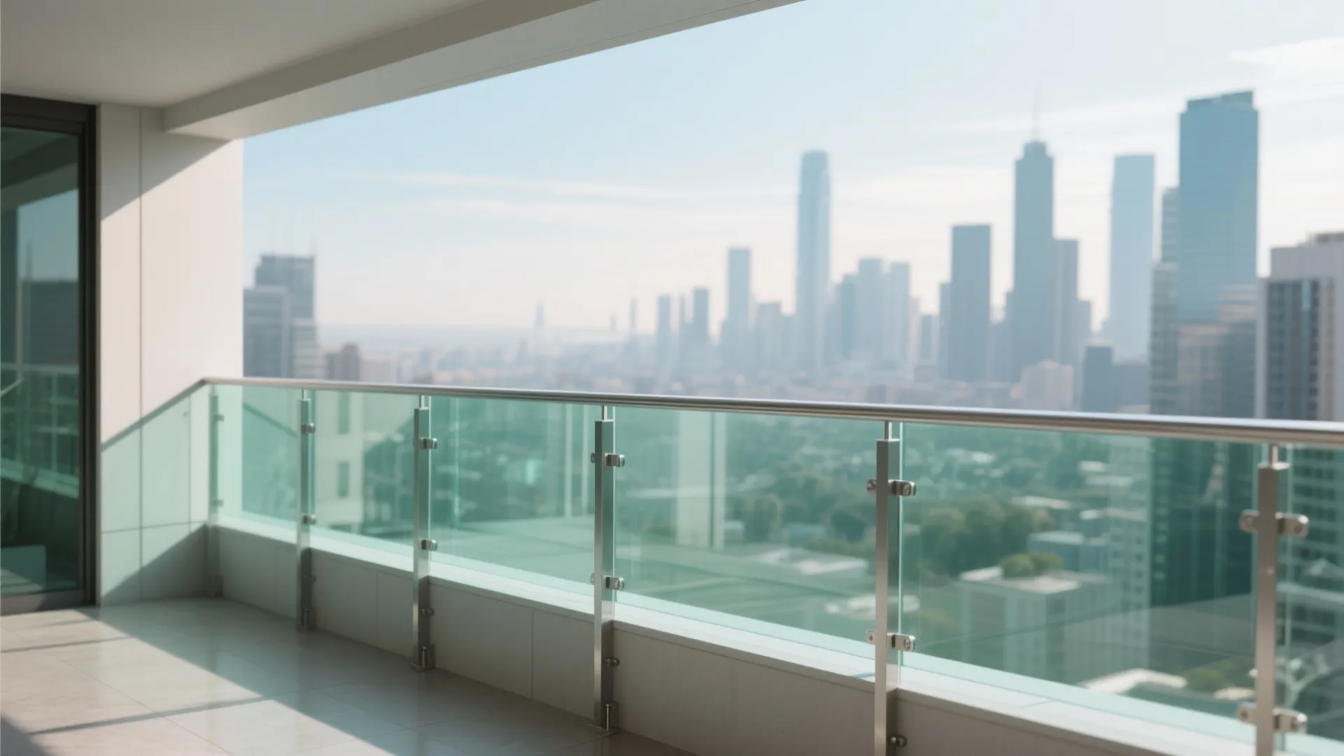 Laminated Glass Railings with Low-Iron Clarity