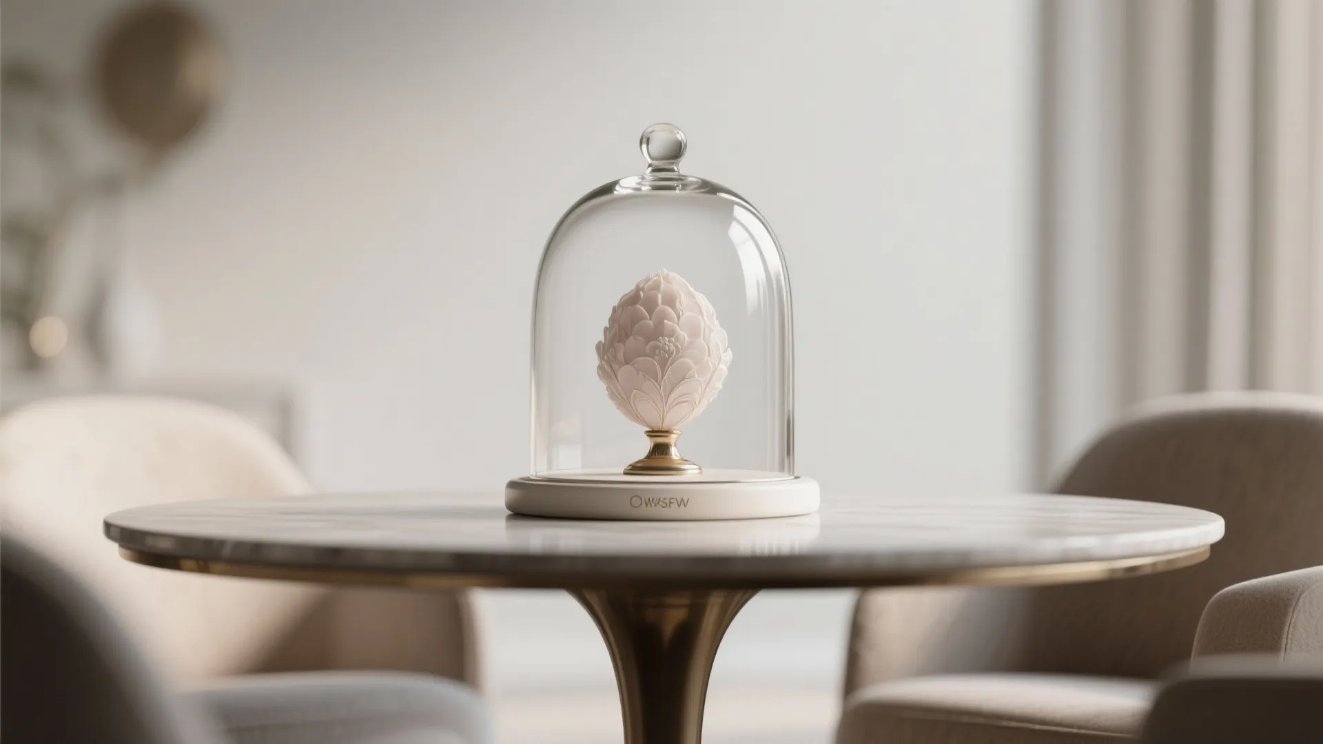 4. Glass Cloche Display