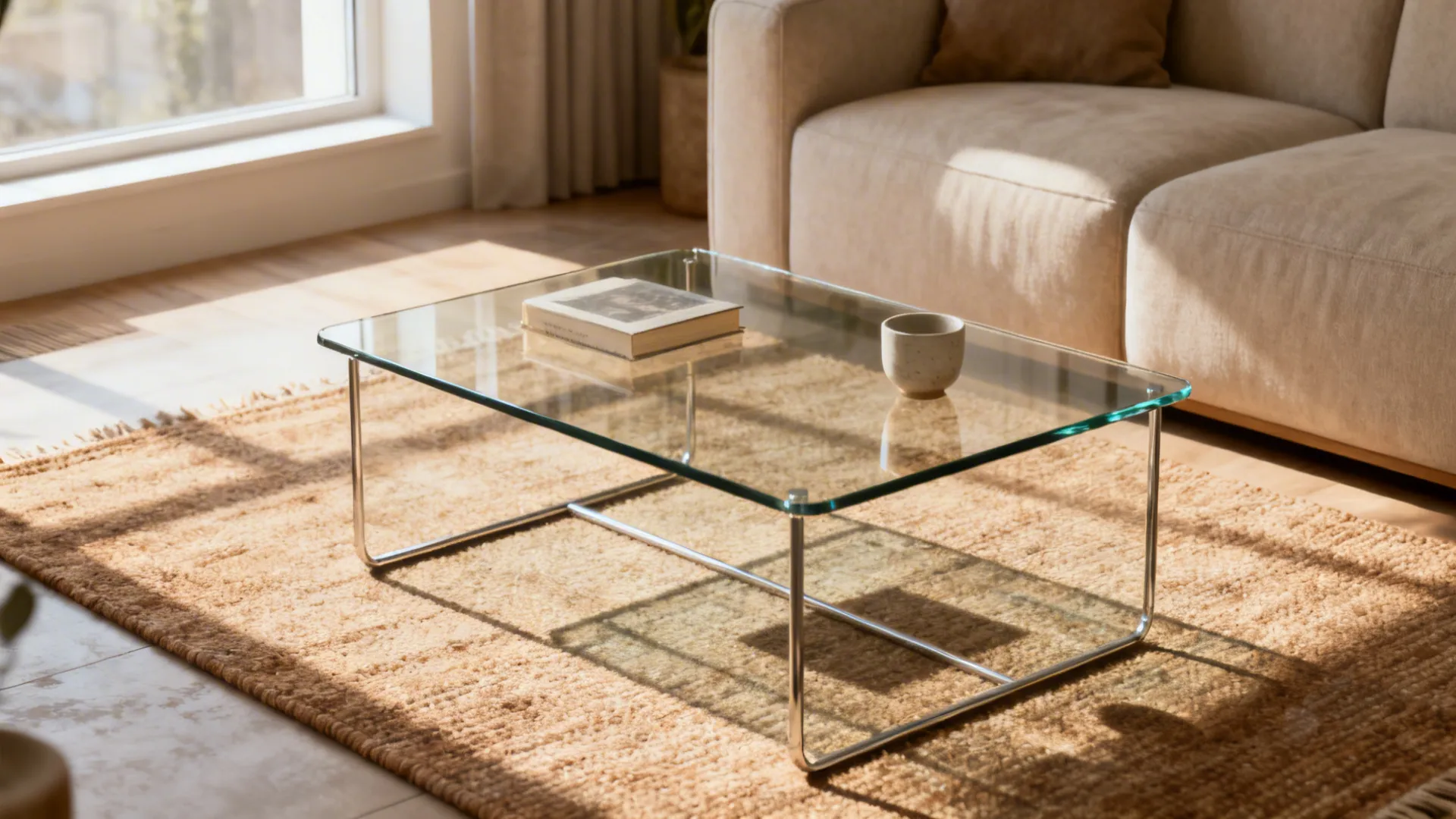 5 Glass Coffee Table Ideas for Small Living Rooms