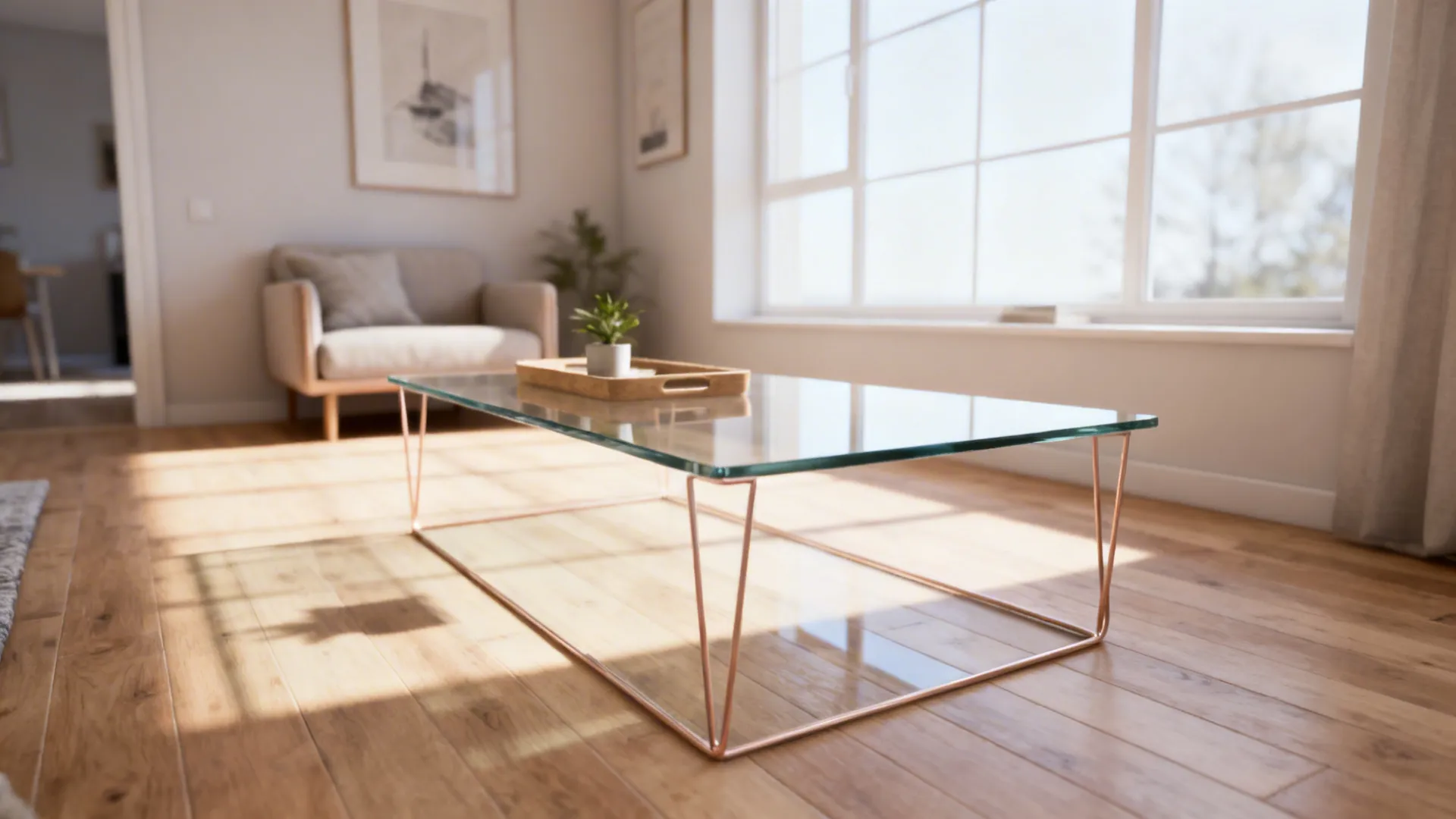 5 Glass Coffee Table Ideas for Small Living Rooms
