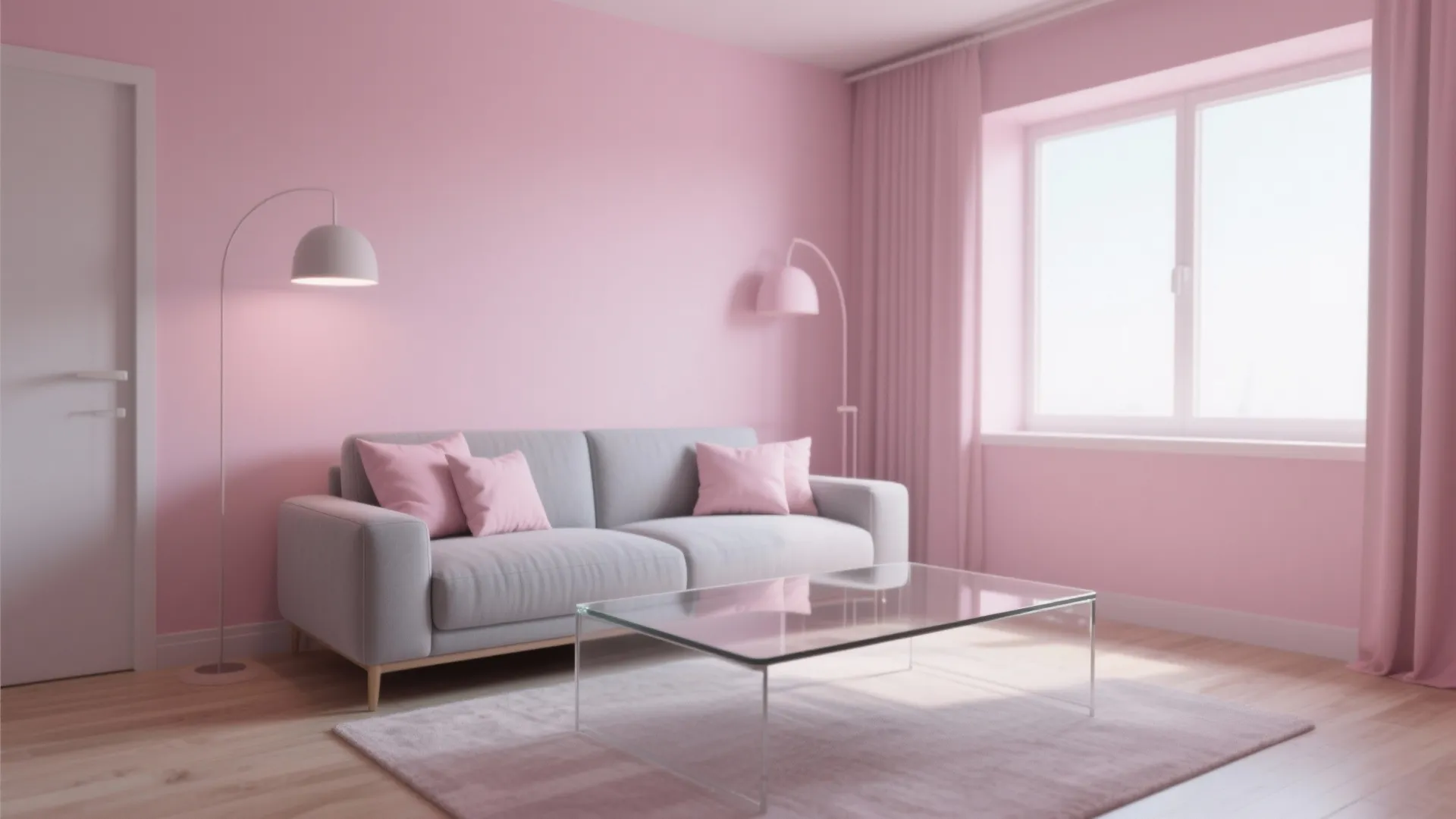 Glass Accents for Lightness