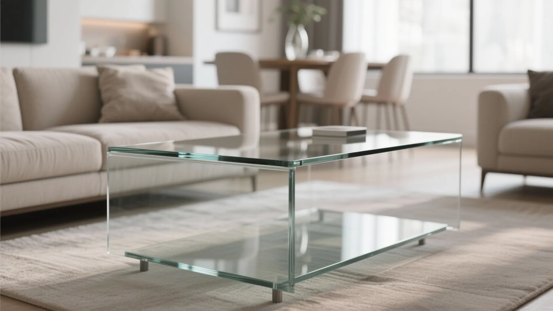 Glass Elements for Transparency