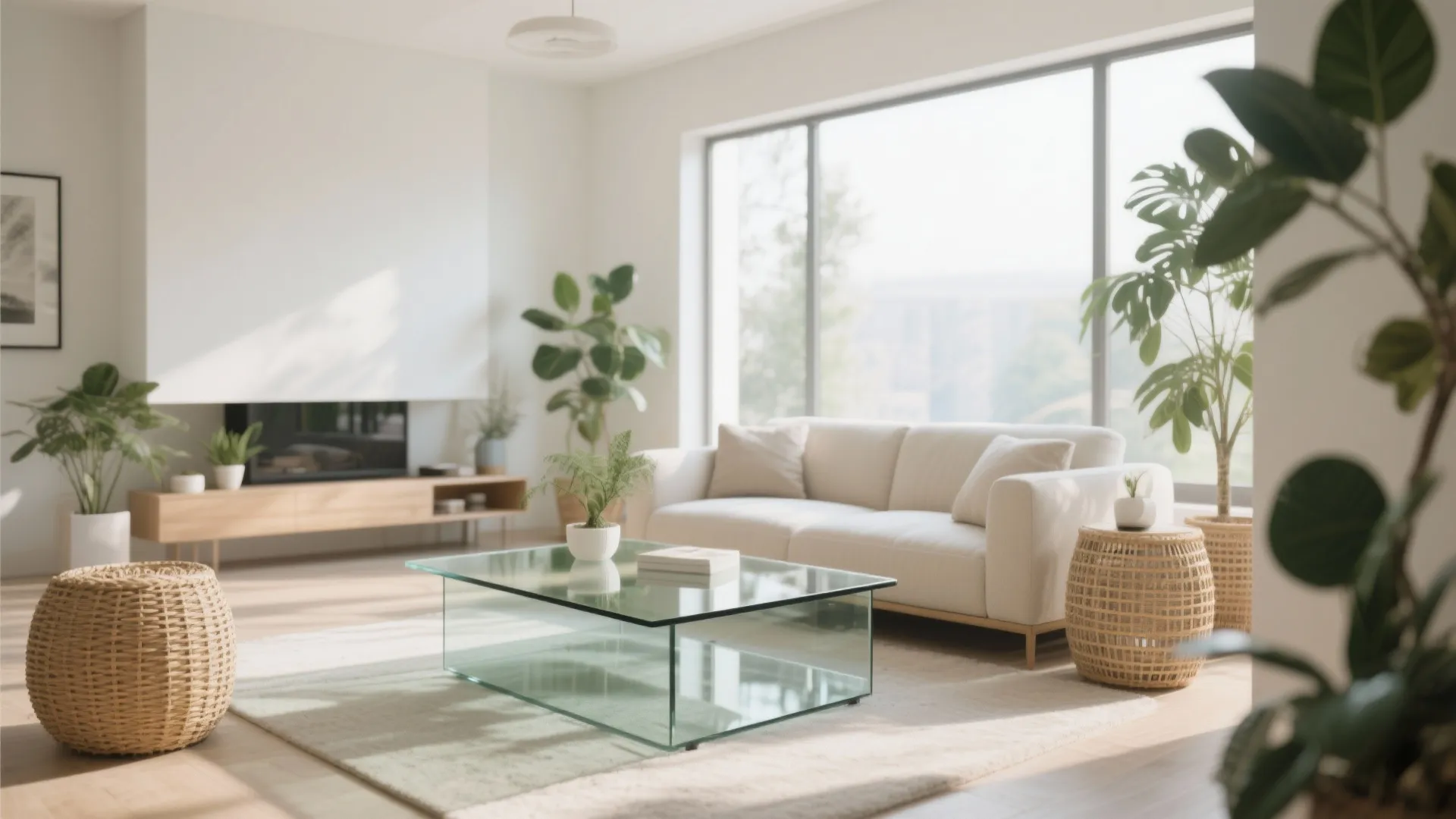 8. Glass Coffee Tables for an Airy Feel