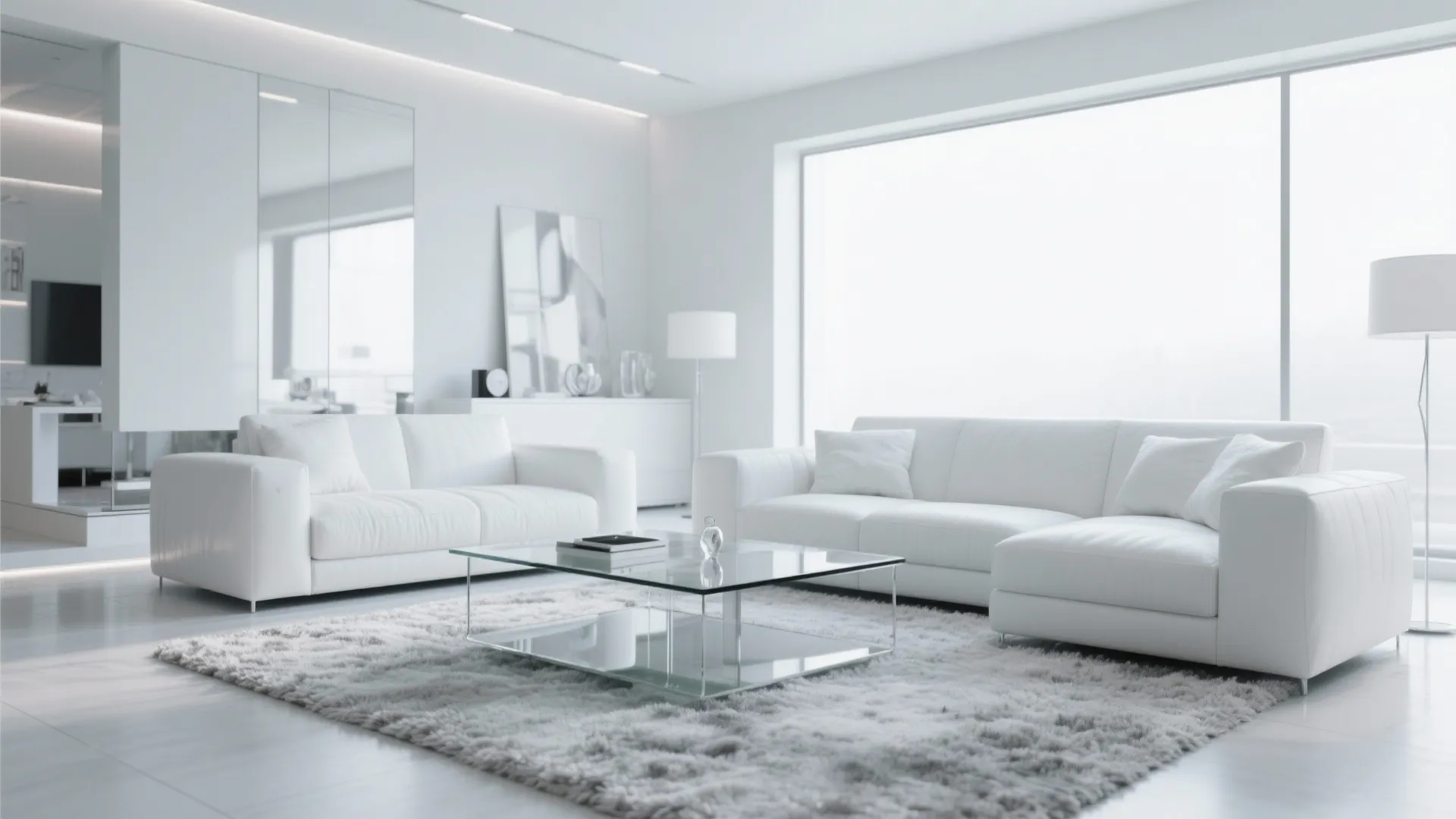 5. Glass Coffee Tables for Openness