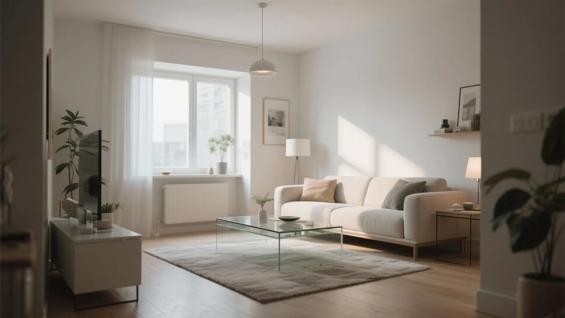 Glass Coffee Tables for Visual Openness