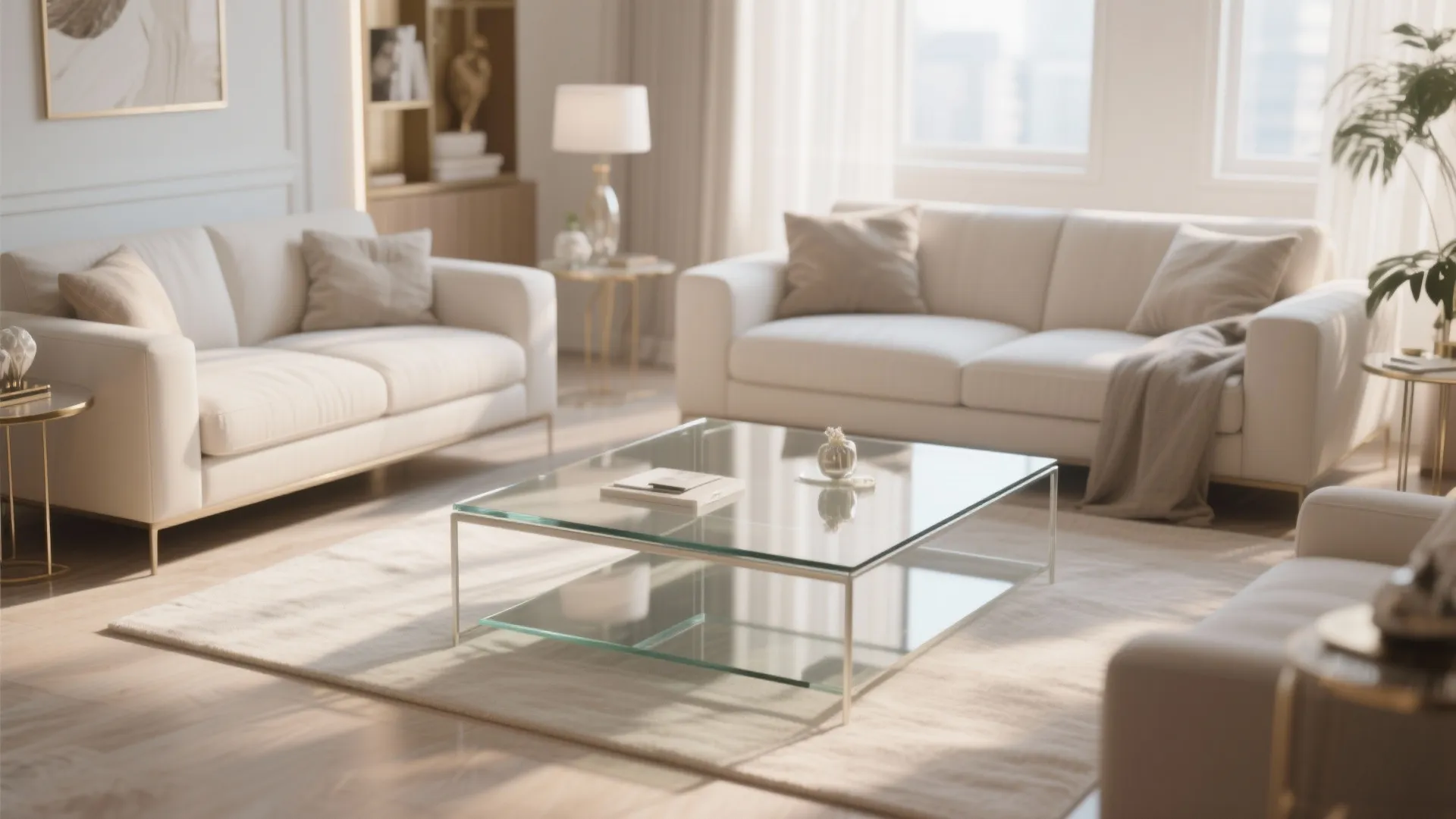 3. Glass Accents to Enhance Openness