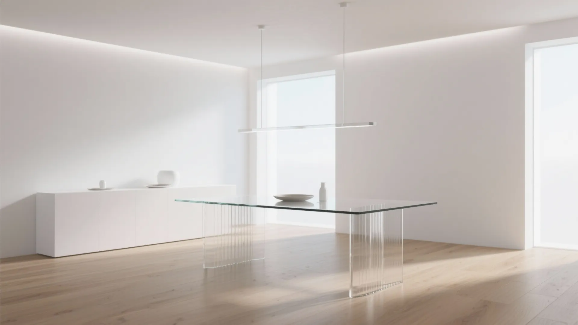 4. Glass Support Columns