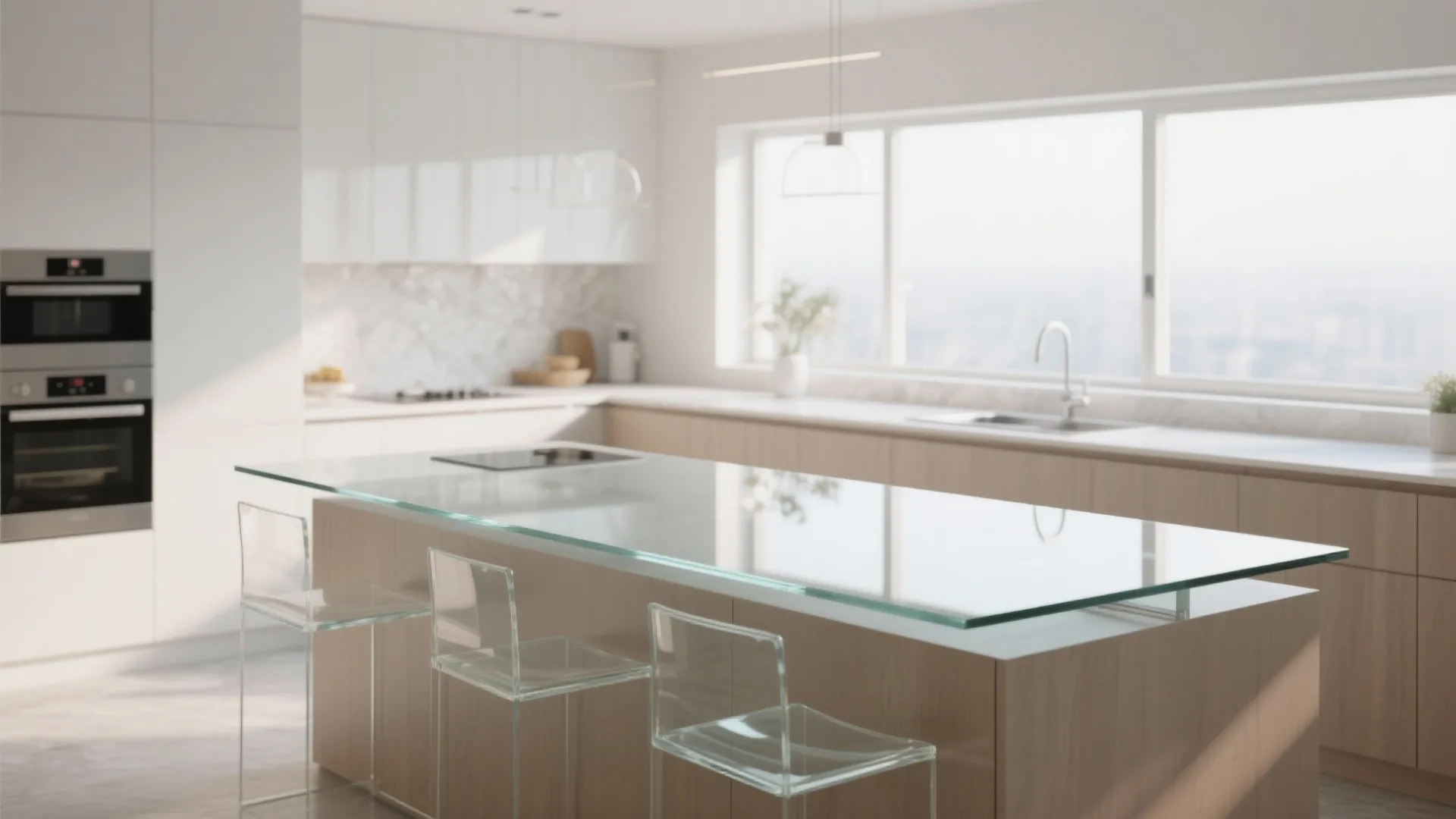 5. Glass Counter Extension