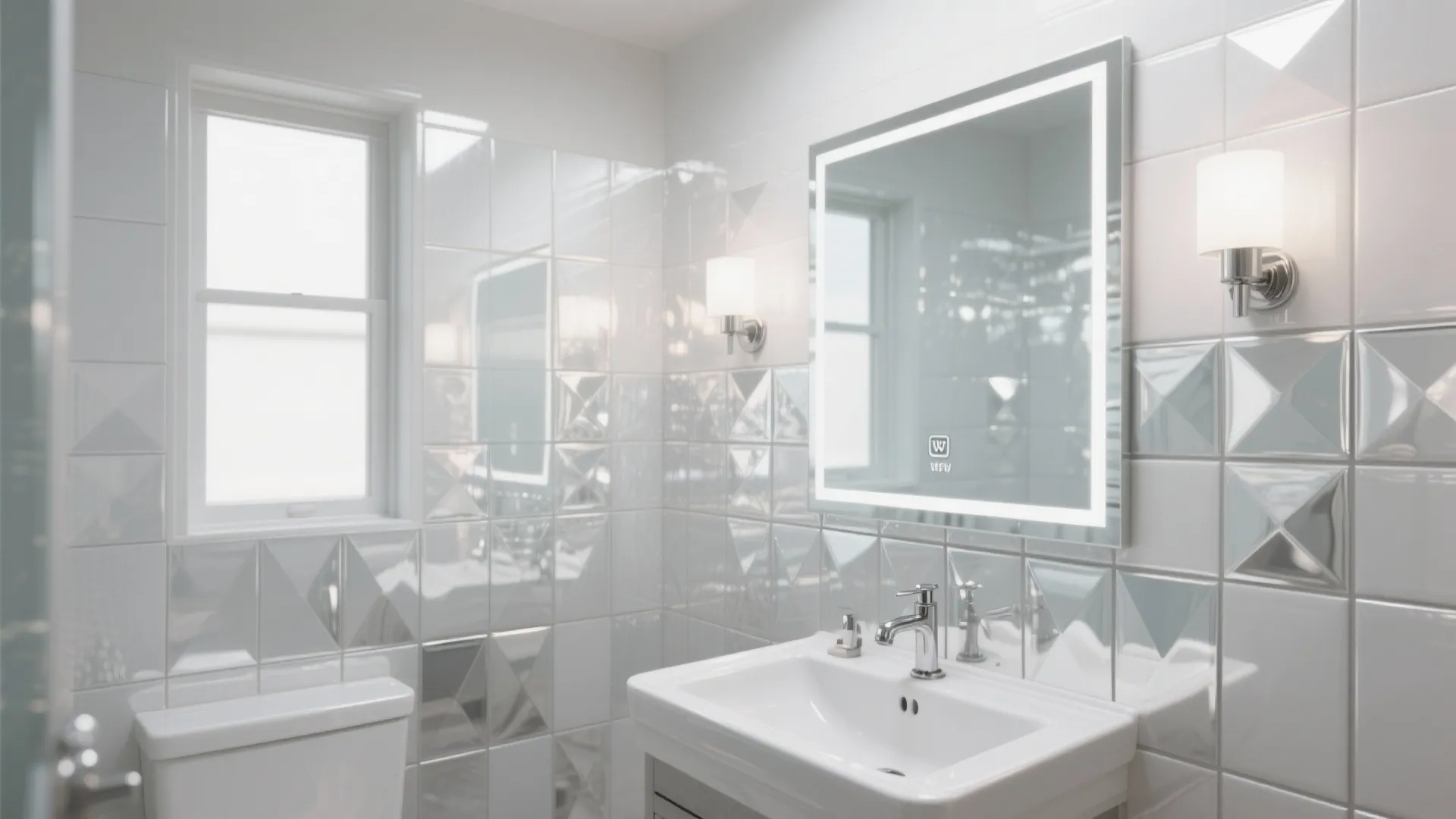 Glossy Glass-Look Decals to Bounce Light