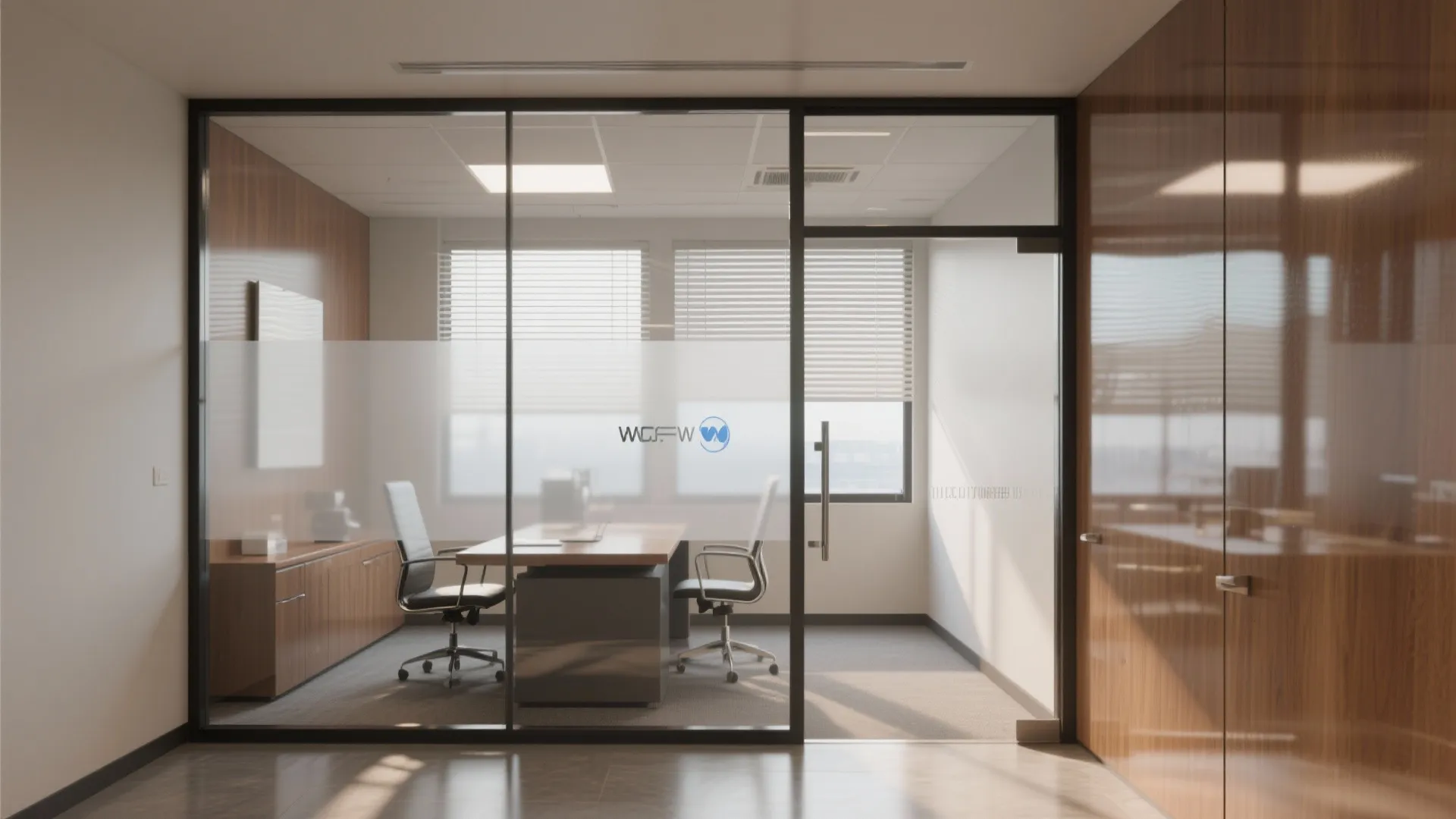 3. Use Glass and Light for Visual Depth