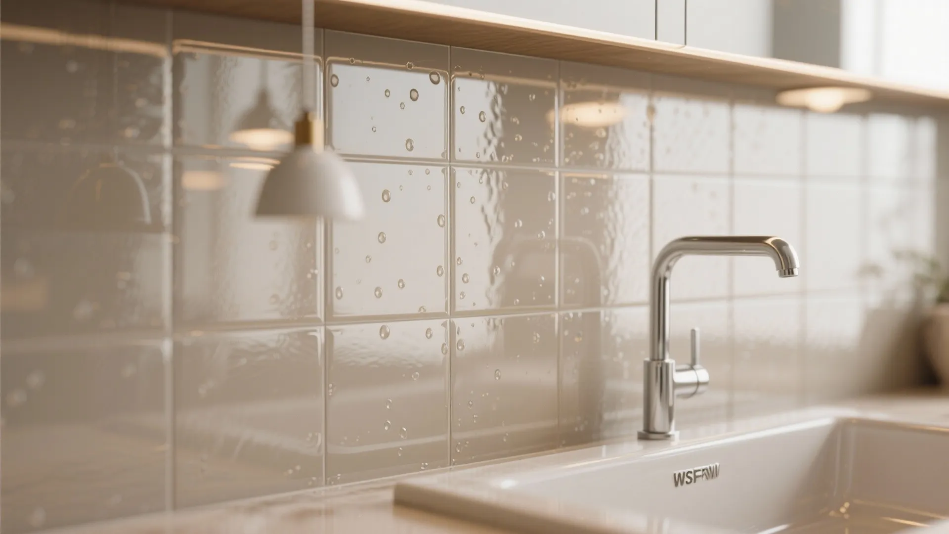 Glass Backsplash for Brighter, Easier-to-Clean Walls