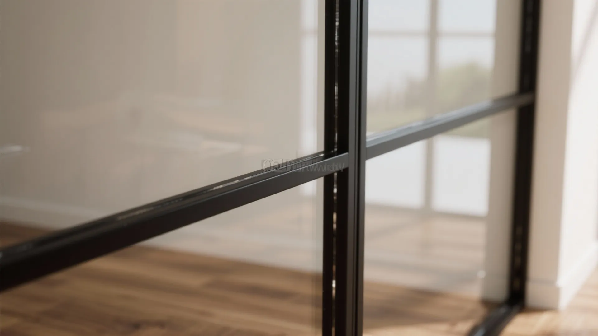 Framed Glass Partition (Crittall-style or Minimal)