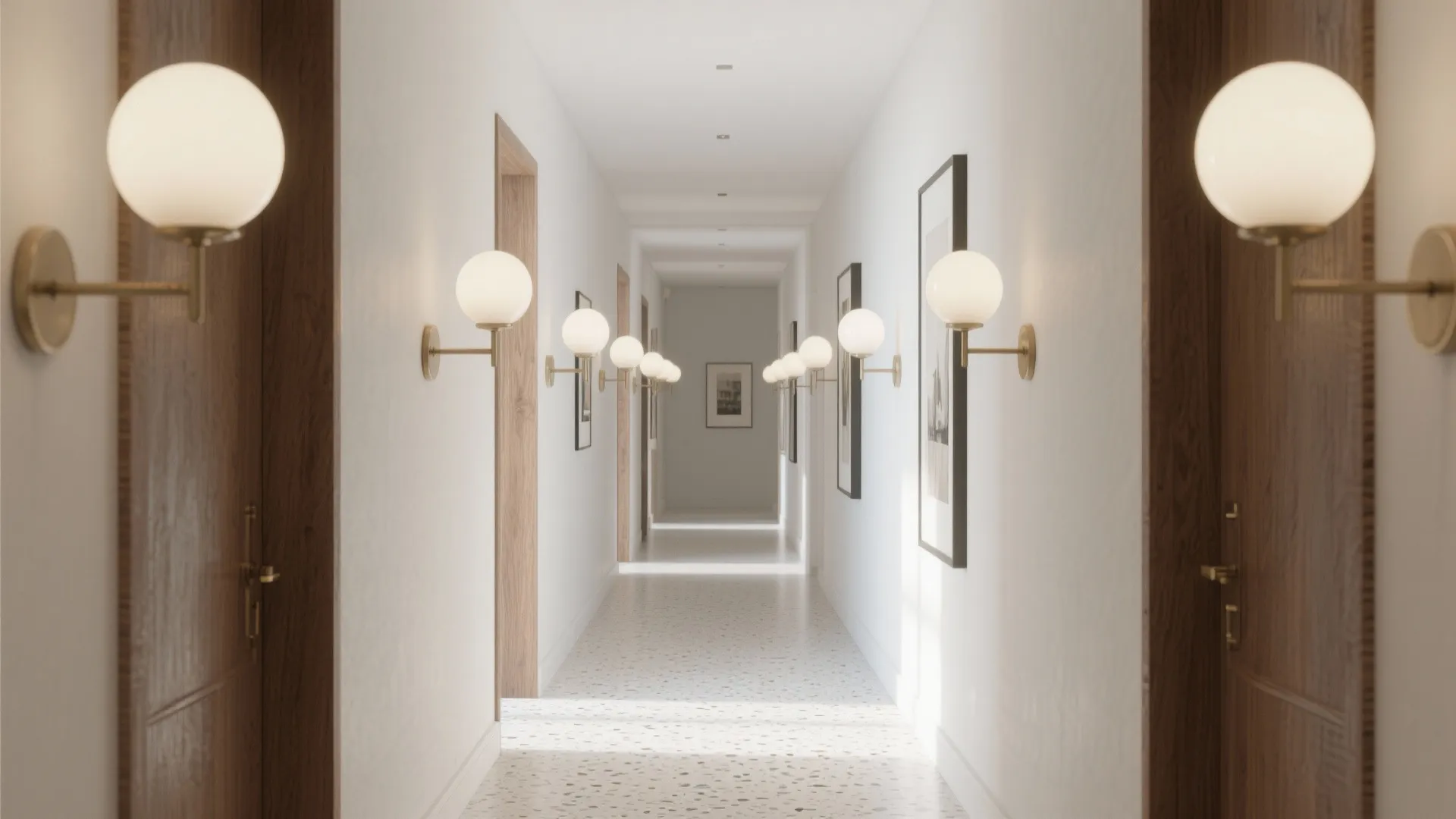 Glass Diffusers for Airy Hallways