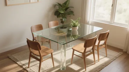 Small Glass Dining Room Tables: 5 Ideas