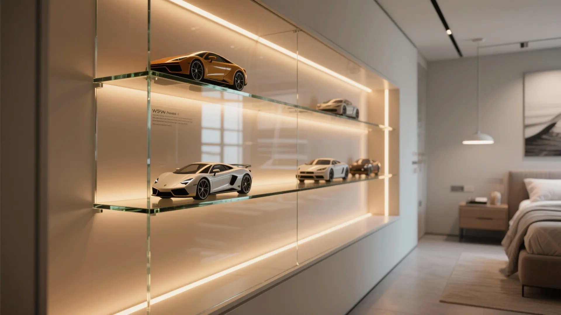 10. Glass Display Backdrops and Lightboxes