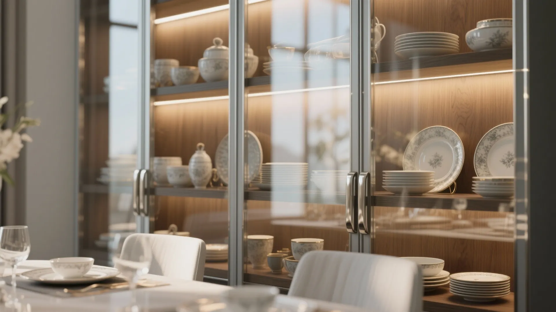 2. Glass-Front Display Units