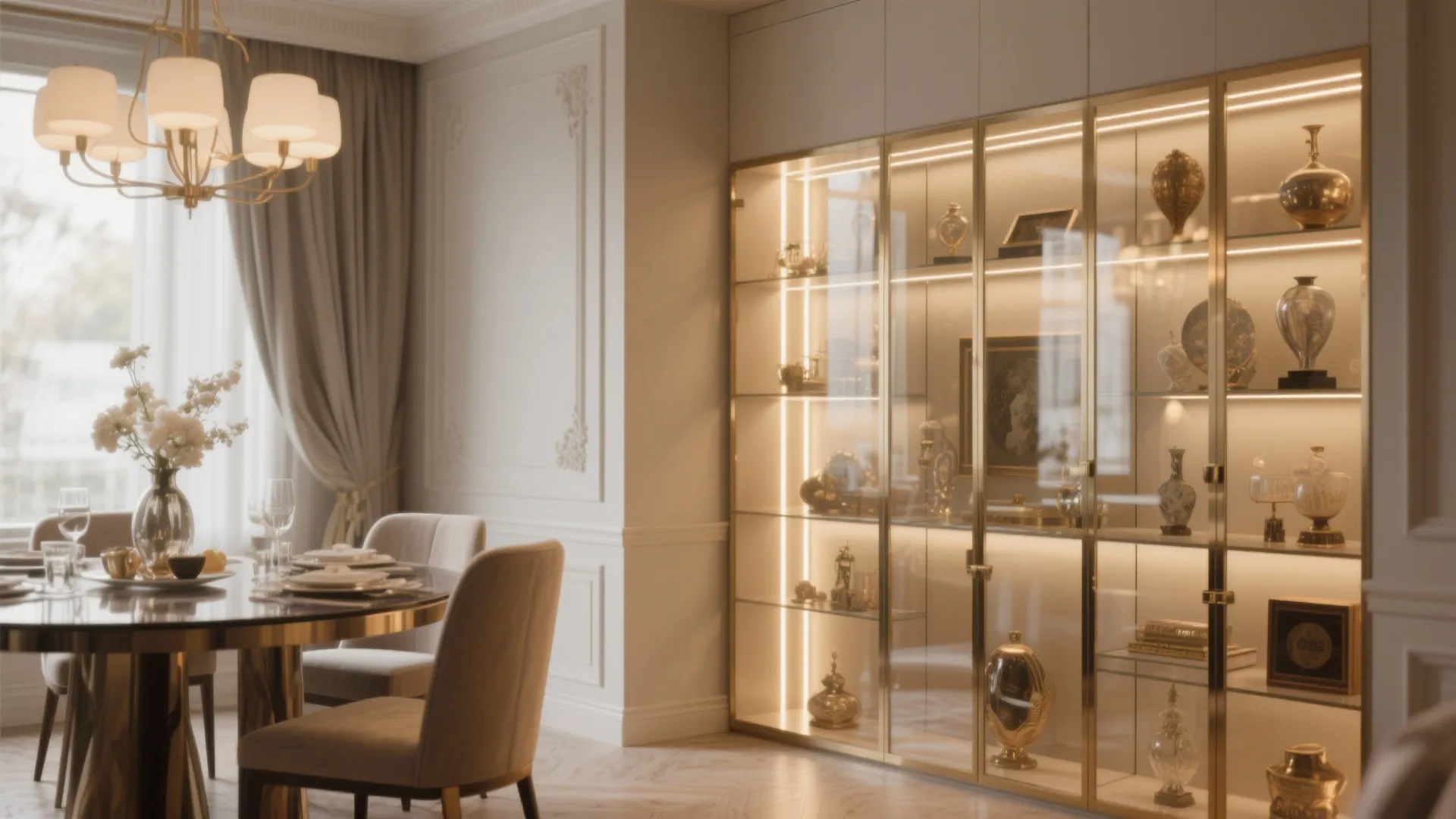 Glass Display Cabinets For Elegant Storage