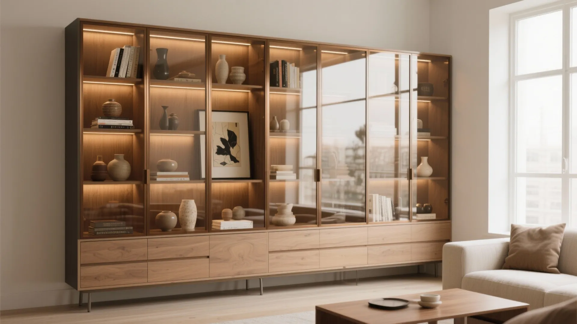 Glass-front Display Units