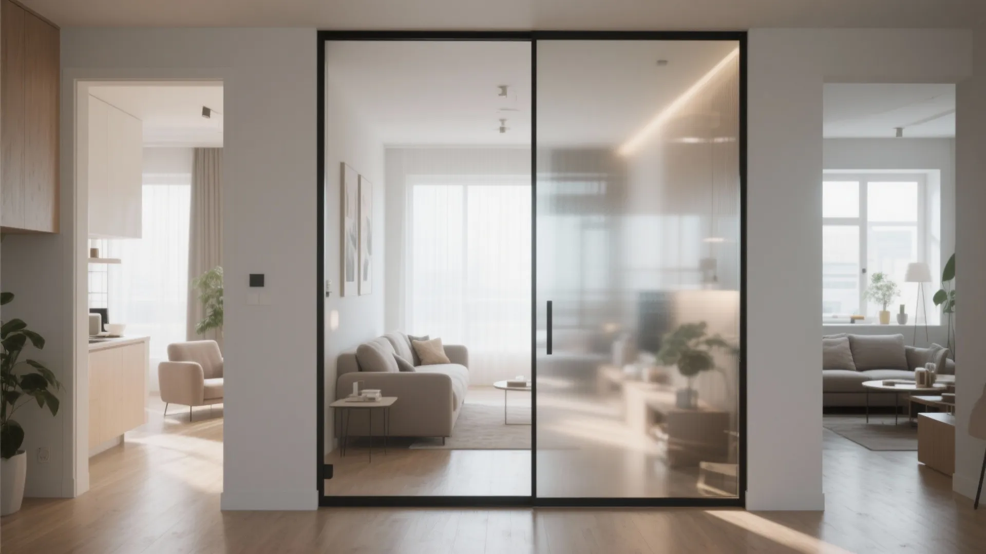 Glass Dividers for Light Flow