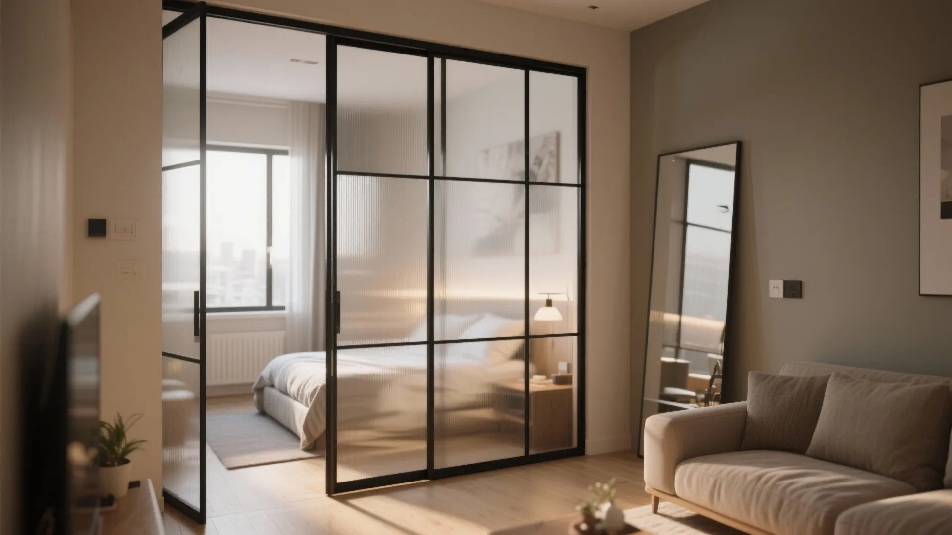 Glass Dividers for Natural Light