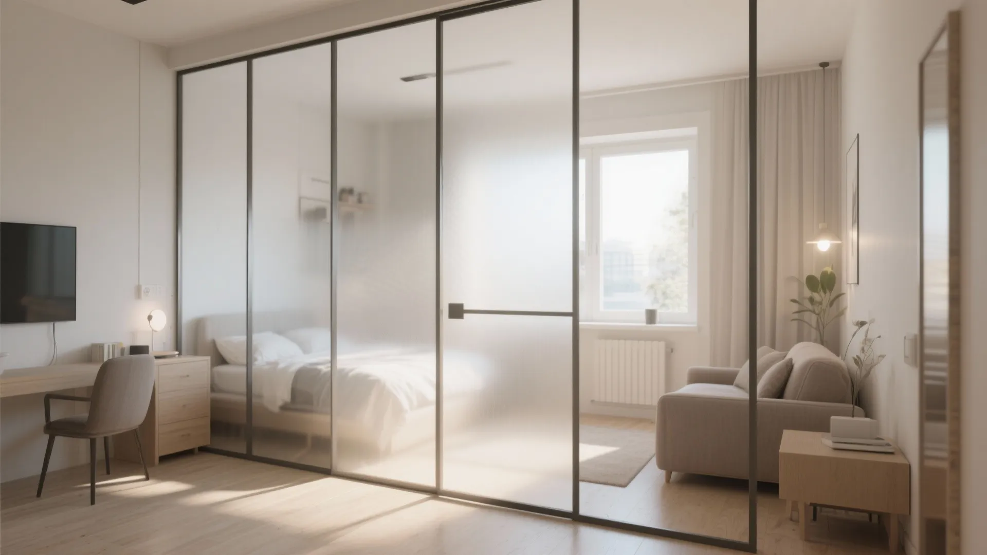 Glass Dividers for Light Flow