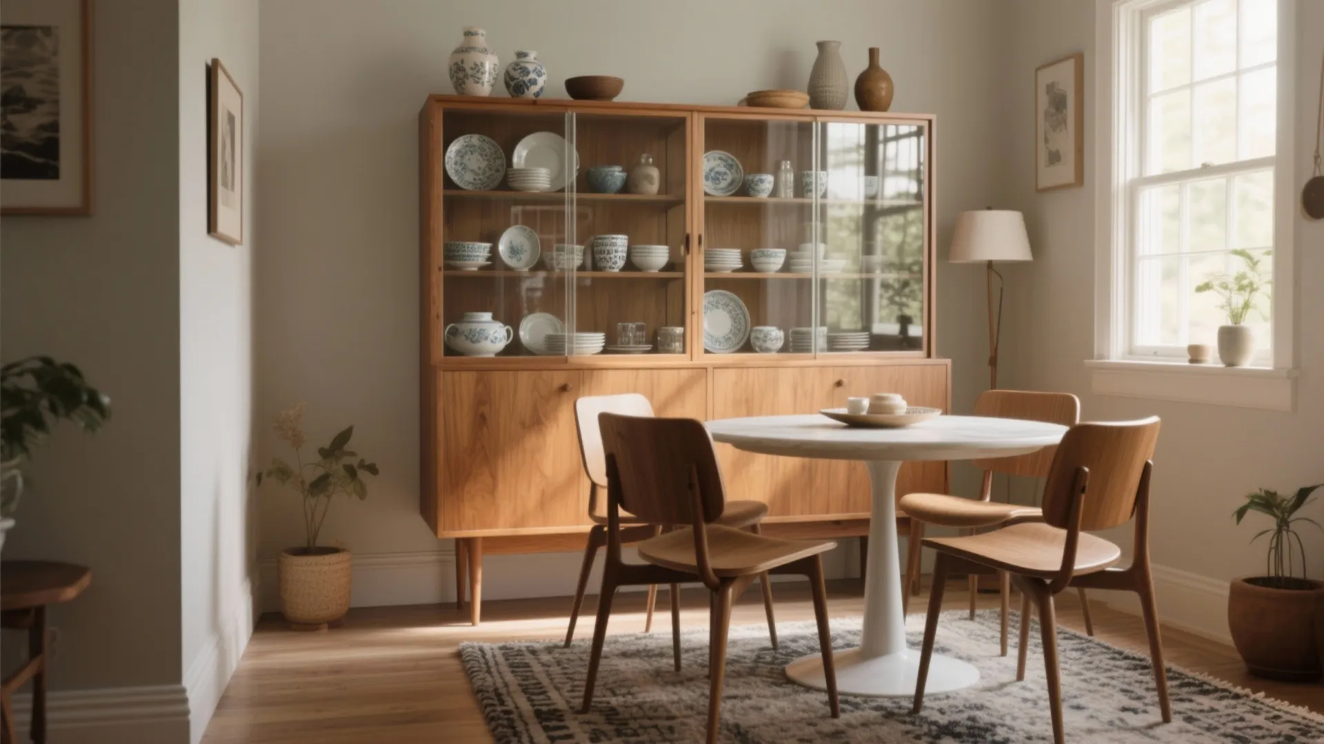 5 Dining Room Hutch Ideas with Glass Doors: Creative, space-saving and stylish glass-doored hutch ideas I’ve used in small dining rooms