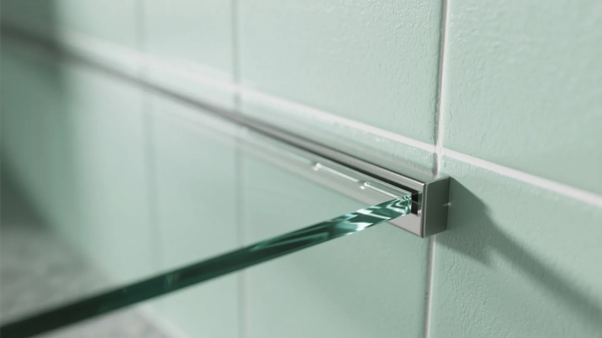 Glass Backsplash For Airy Light And Easy Clean