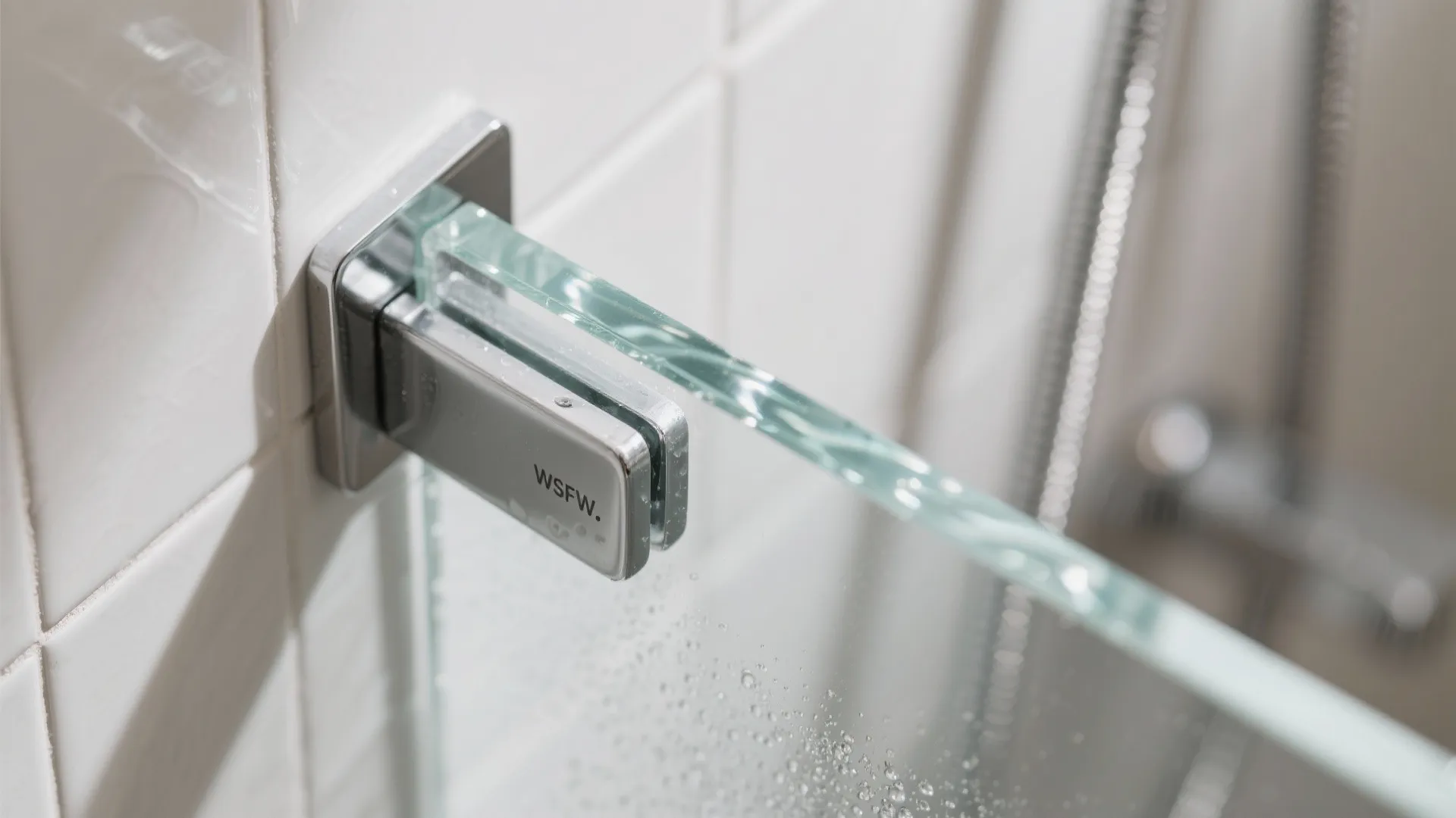 Frameless Glass Shower for Visual Continuity