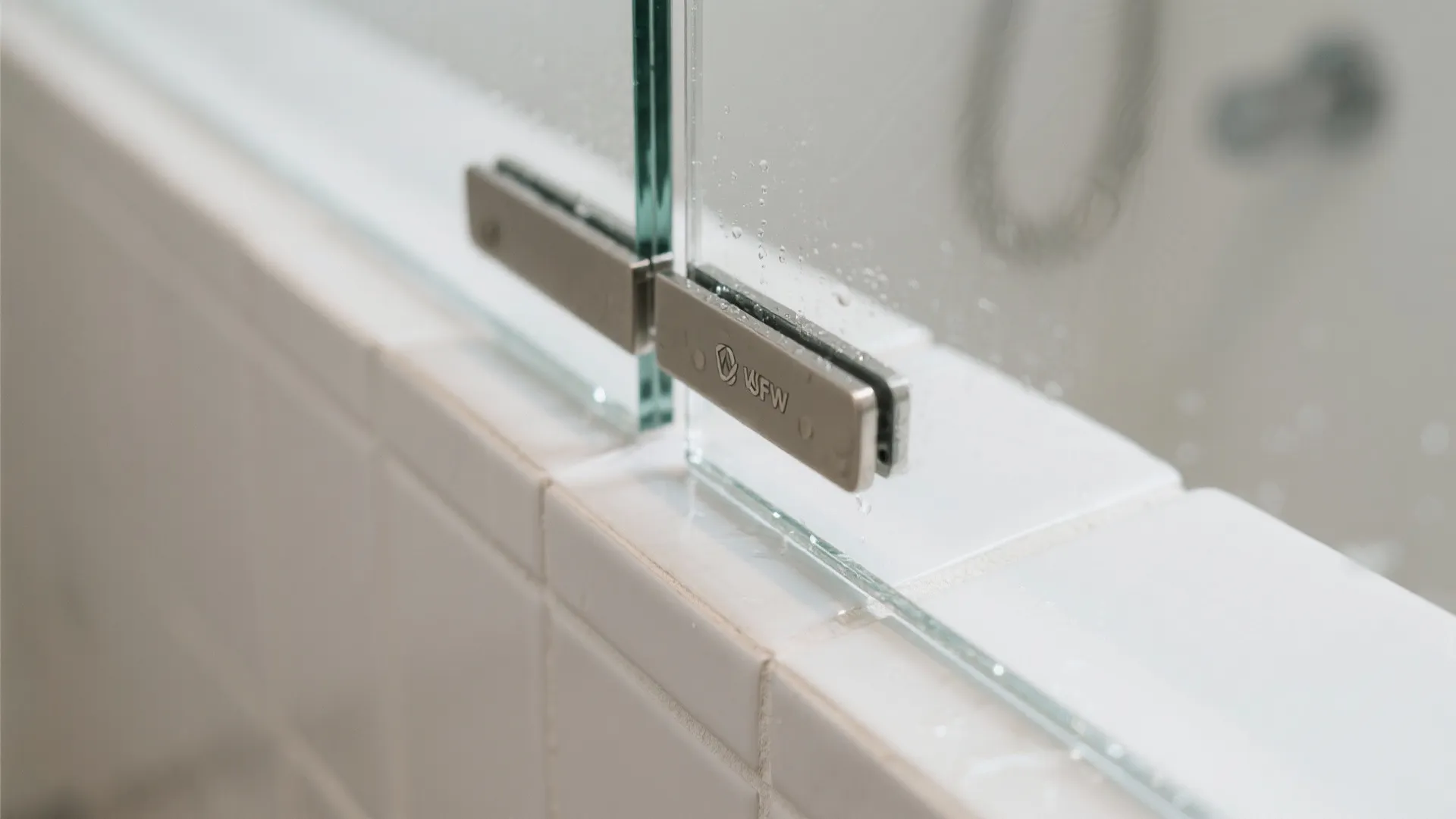 Frameless Glass Shower for Visual Continuity