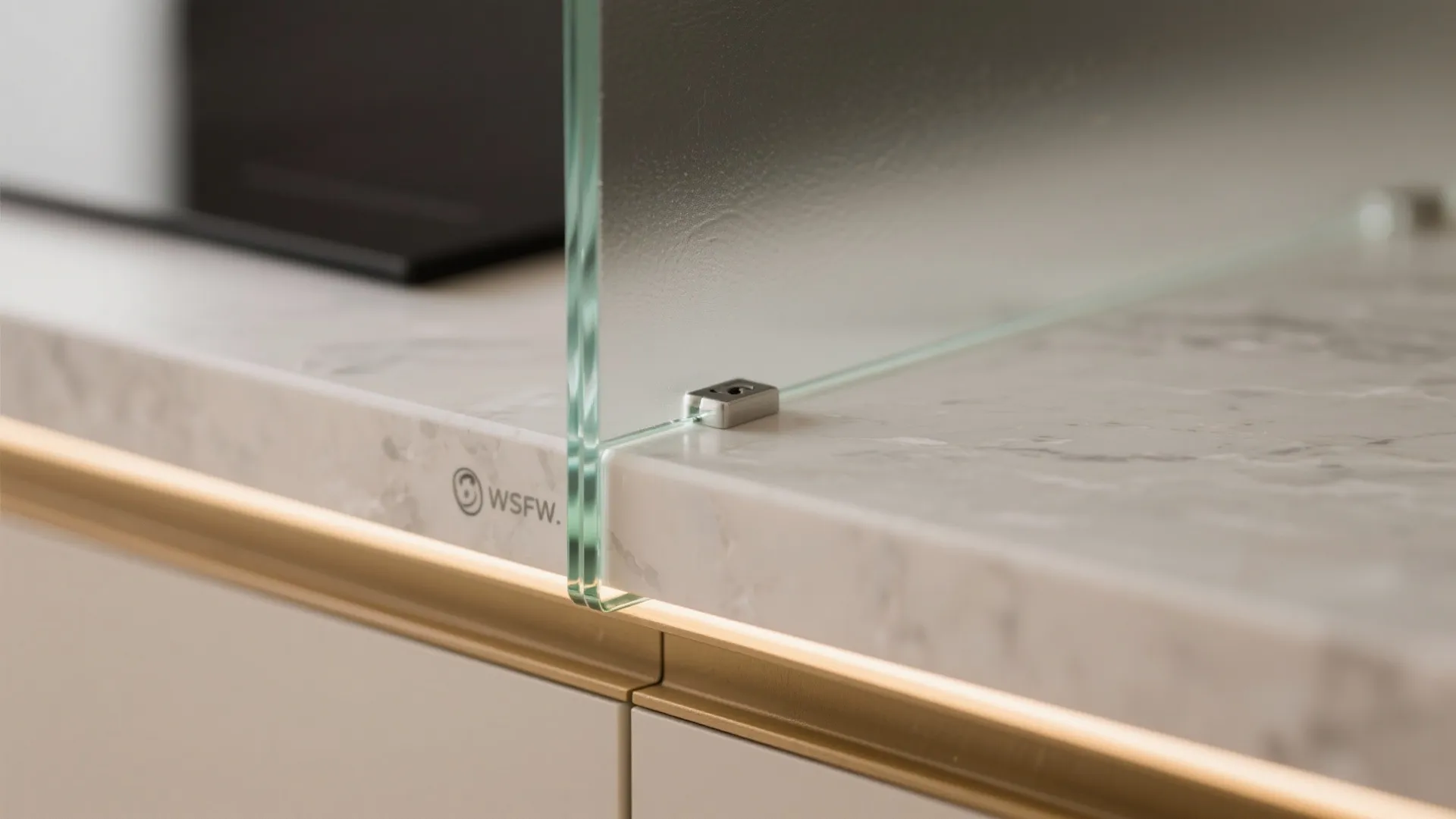 Glass Backsplash for Bright, Airy Kitchens