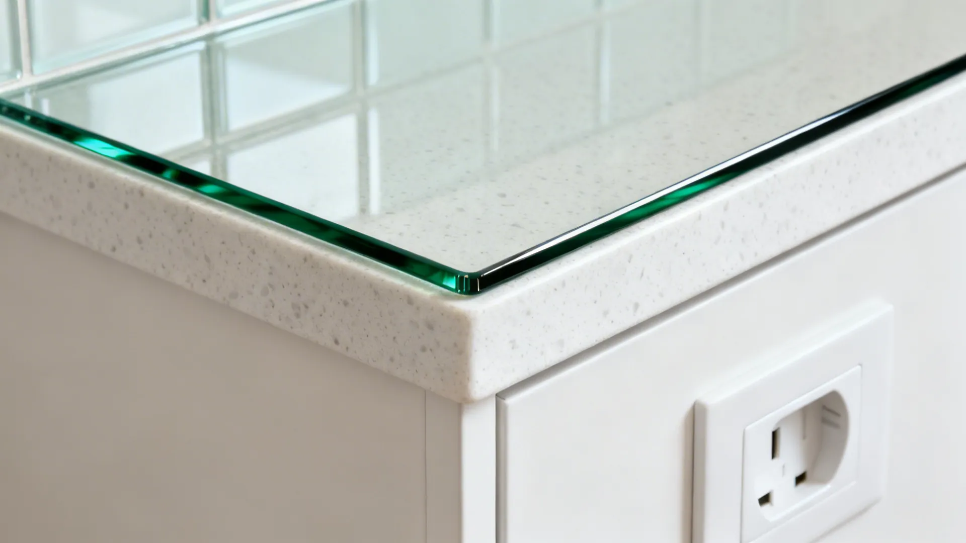 Minimalist Back-Painted Glass