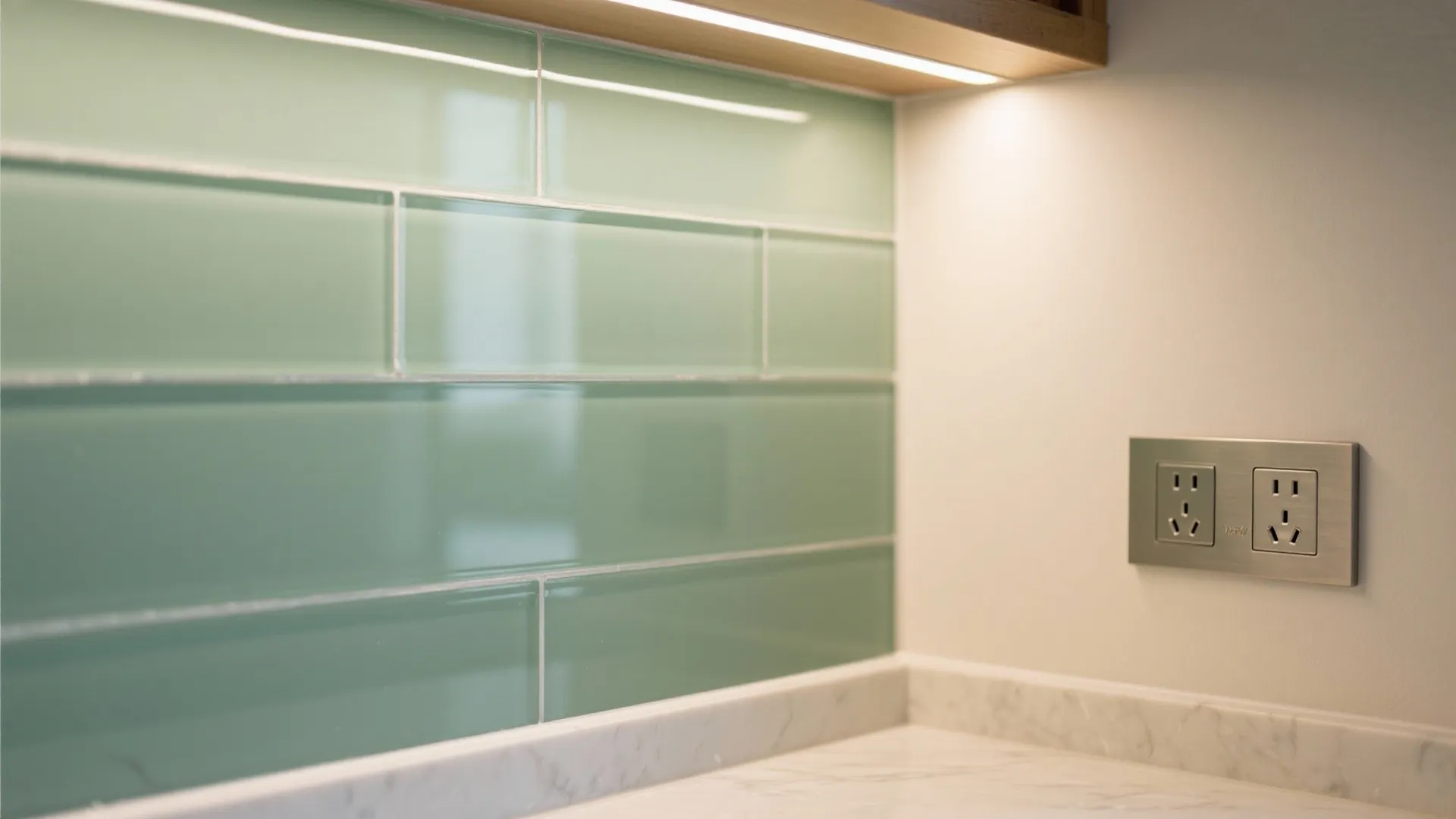 The Clear Lift: Glass Backsplash for Light and Depth