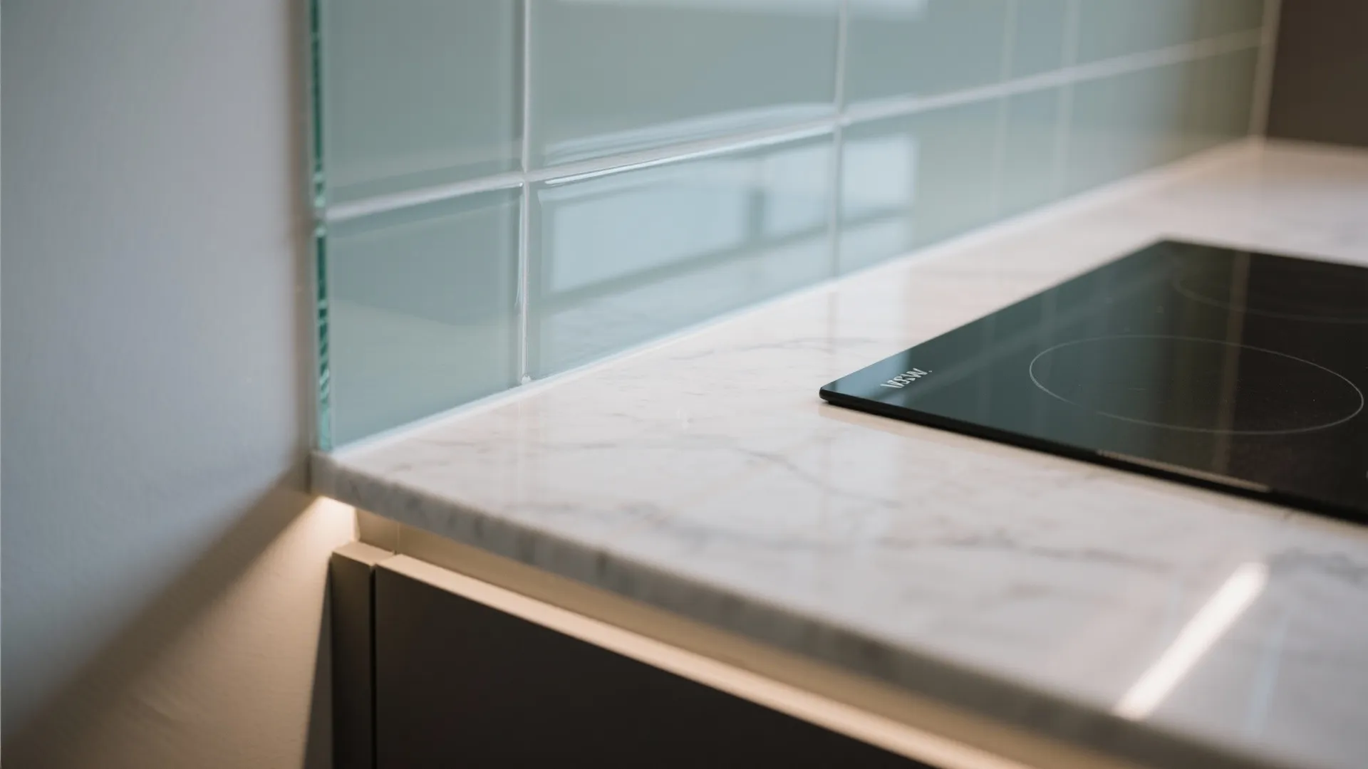 The Clear Charm of a Glass Backsplash