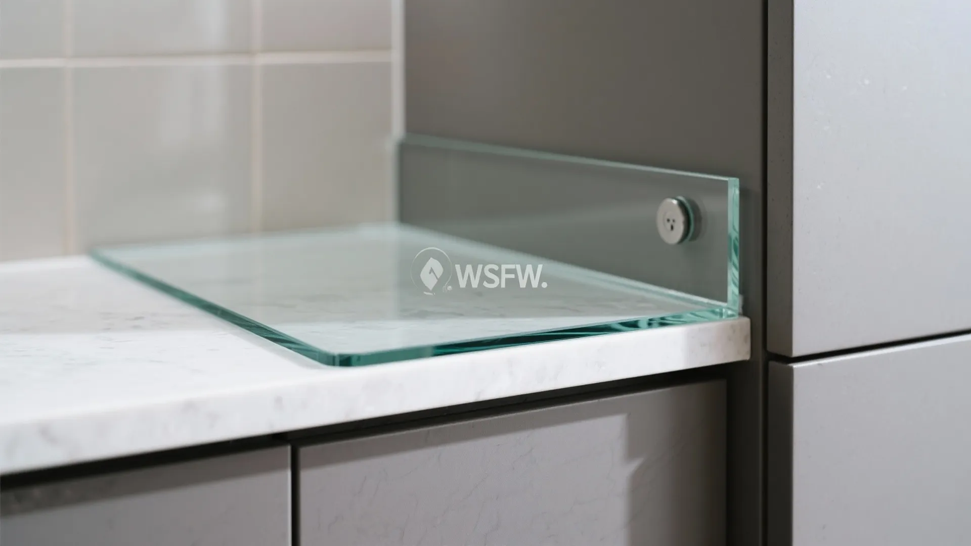 Glass Backsplash for Breezy, Easy-Clean Light