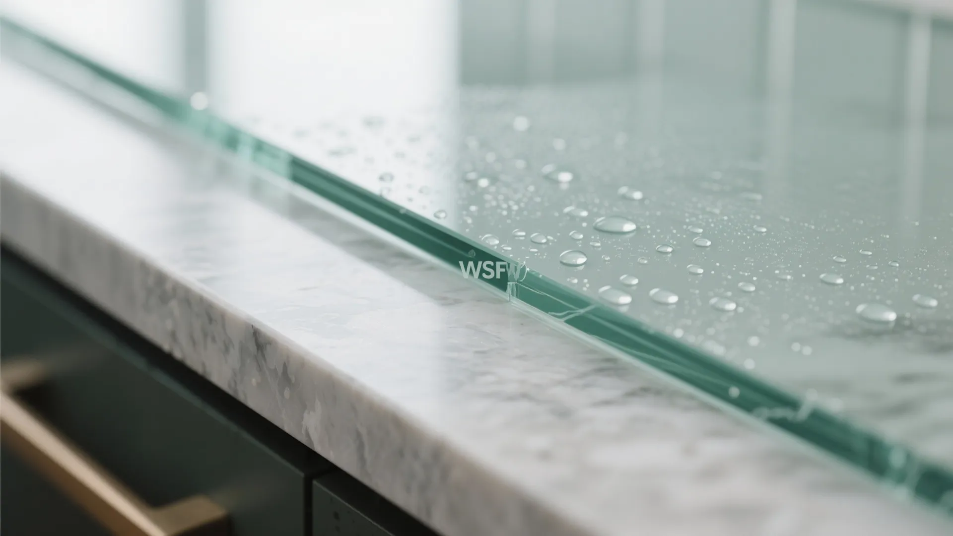 Glass Backsplash for Light, Depth, and Easy Cleaning