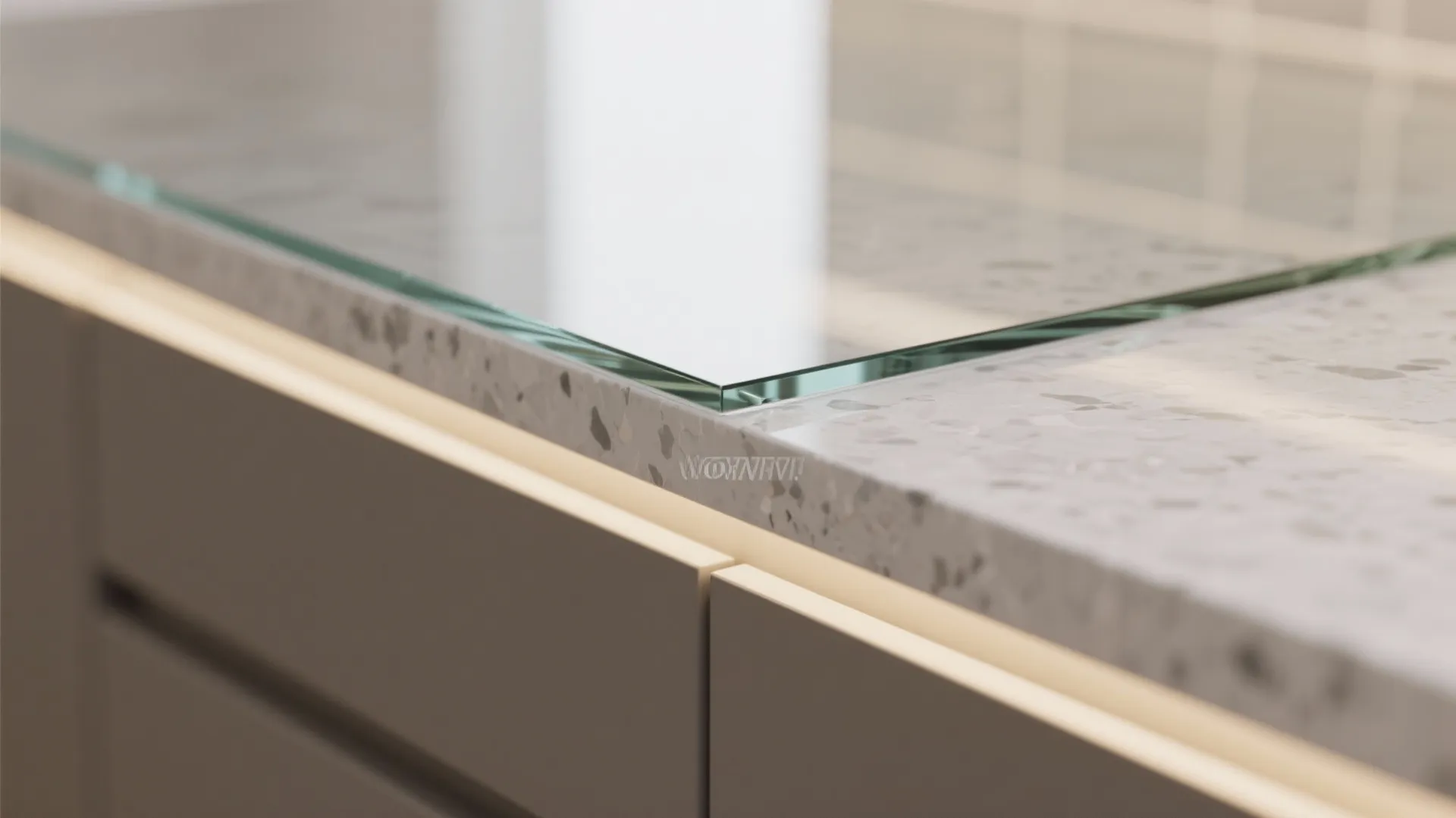 Glass Backsplash For Light And Easy Cleaning