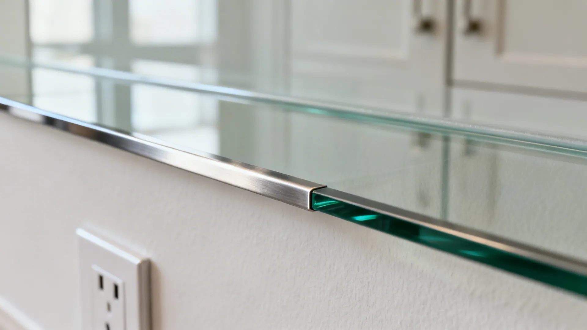 Glass Backsplash for Bright, Easy-Clean Surfaces